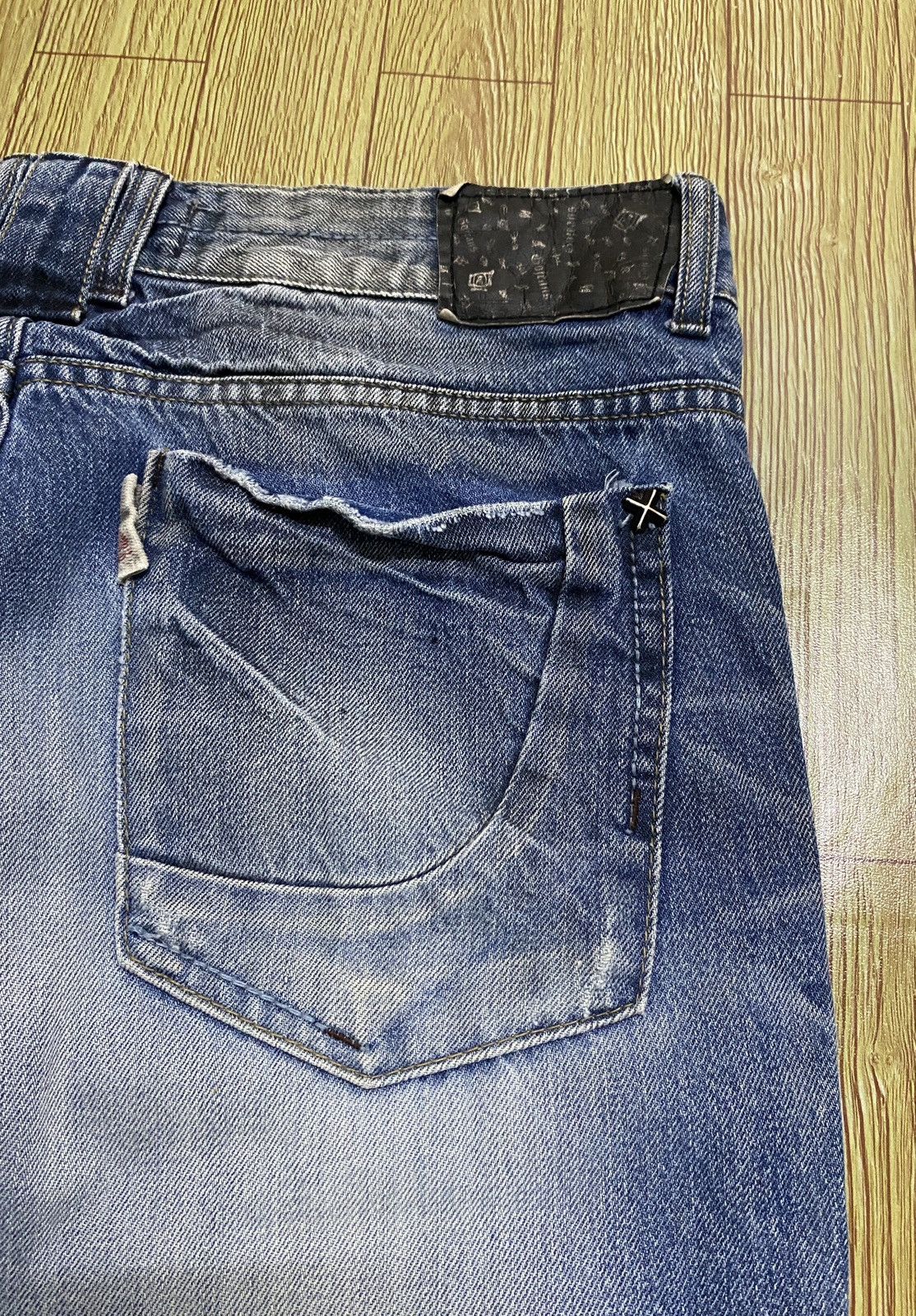 Japanese Brand Rare Design Vintage Japanese Brand Gojeans Jeans 2000s Size US 33 - 9 Thumbnail