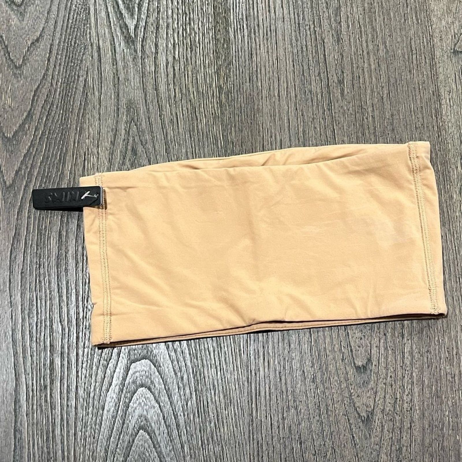 SKIMS NWT Skims Fits Everybody Bandeau Bra Ochre - Size XS Size ONE SIZE - 4 Thumbnail