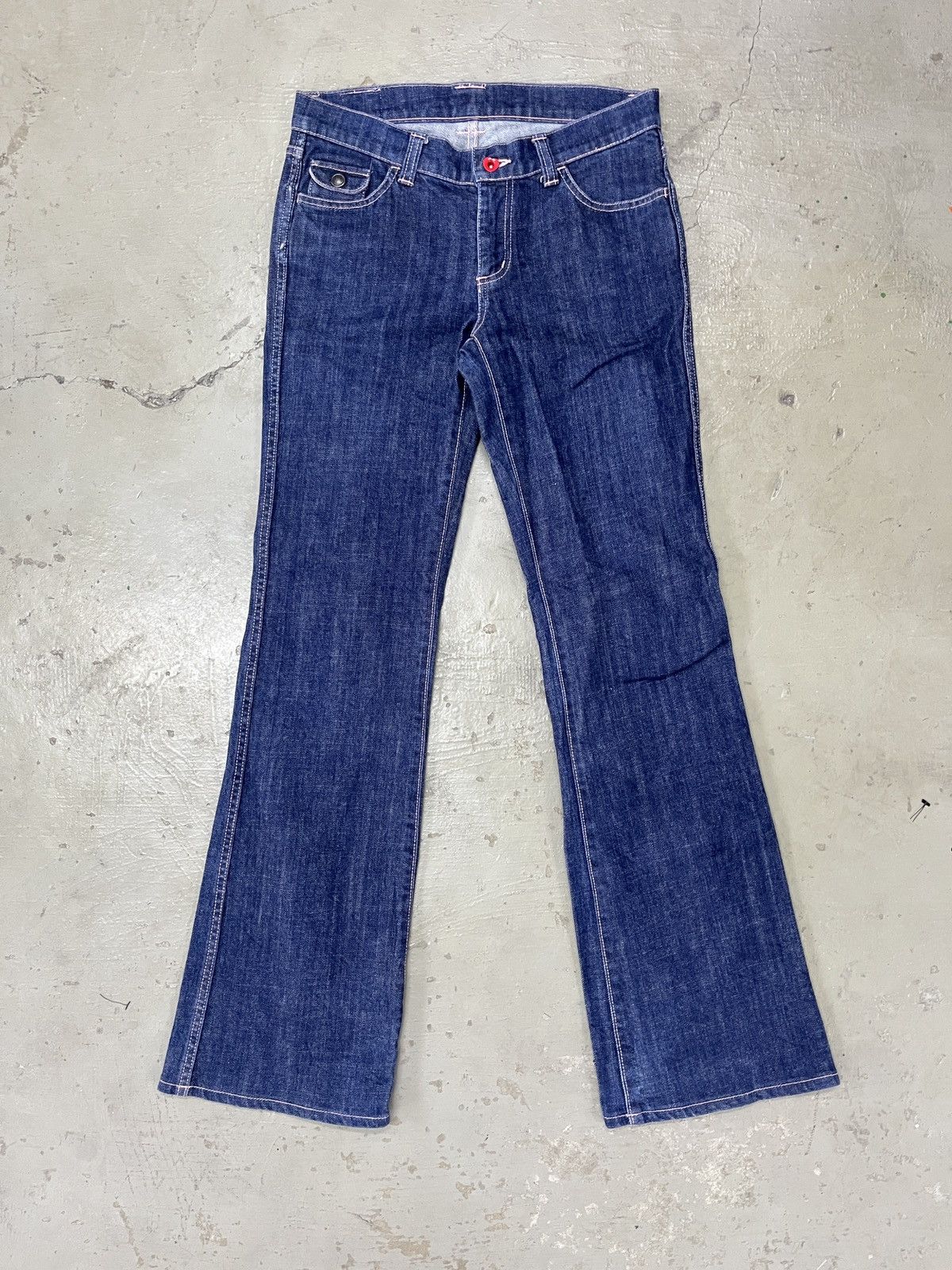 Hysteric Glamour × If Six Was Nine × Vintage Natsuki by Kitamura Vintage Flare Raw Denim Size 29" - 2 Thumbnail