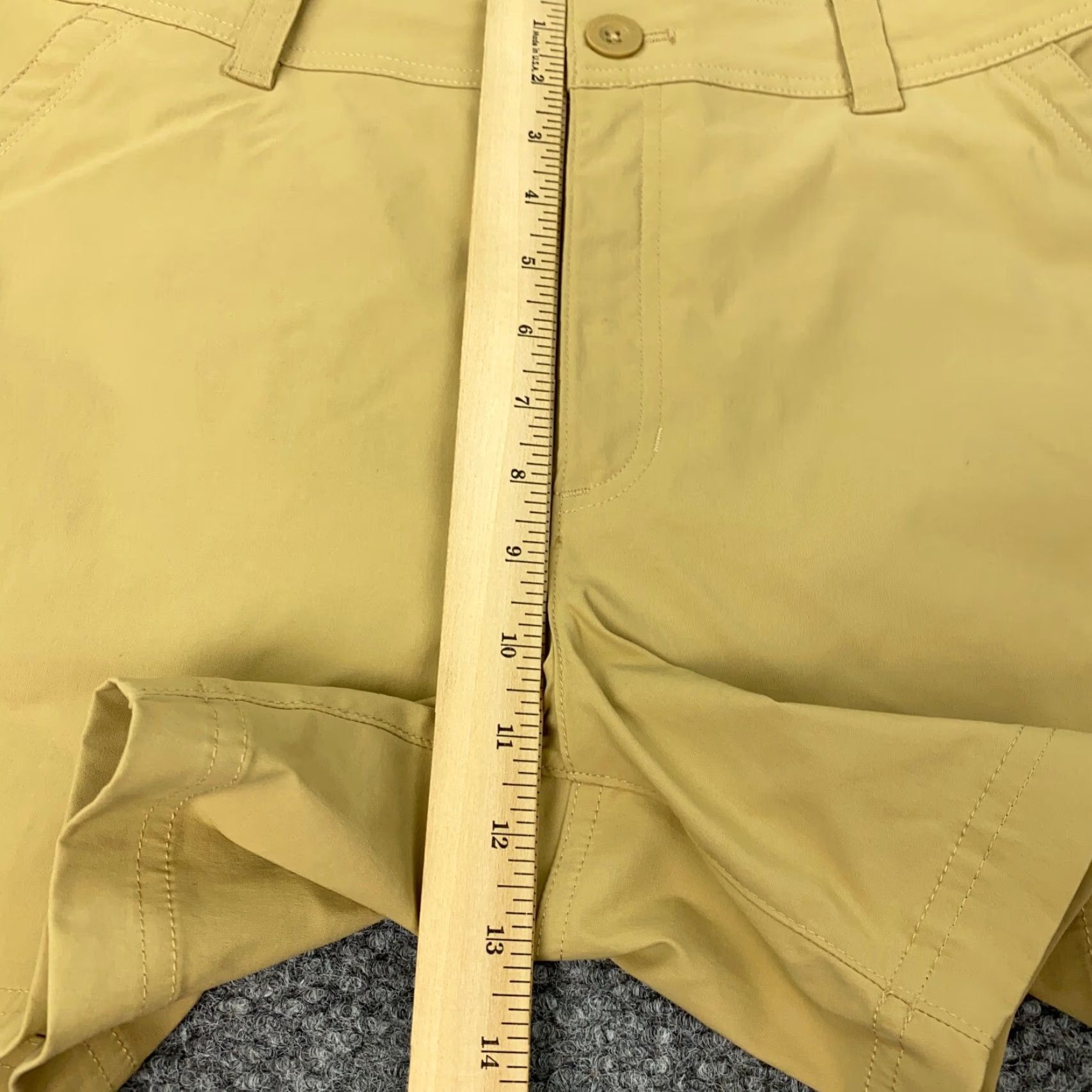Eddie Bauer VINTAGE Eddie Bauer Cargo Shorts Women’s Size 14 Khaki High-Rise Stretch Casual Size 36" / US 14 / IT 50 - 6 Thumbnail