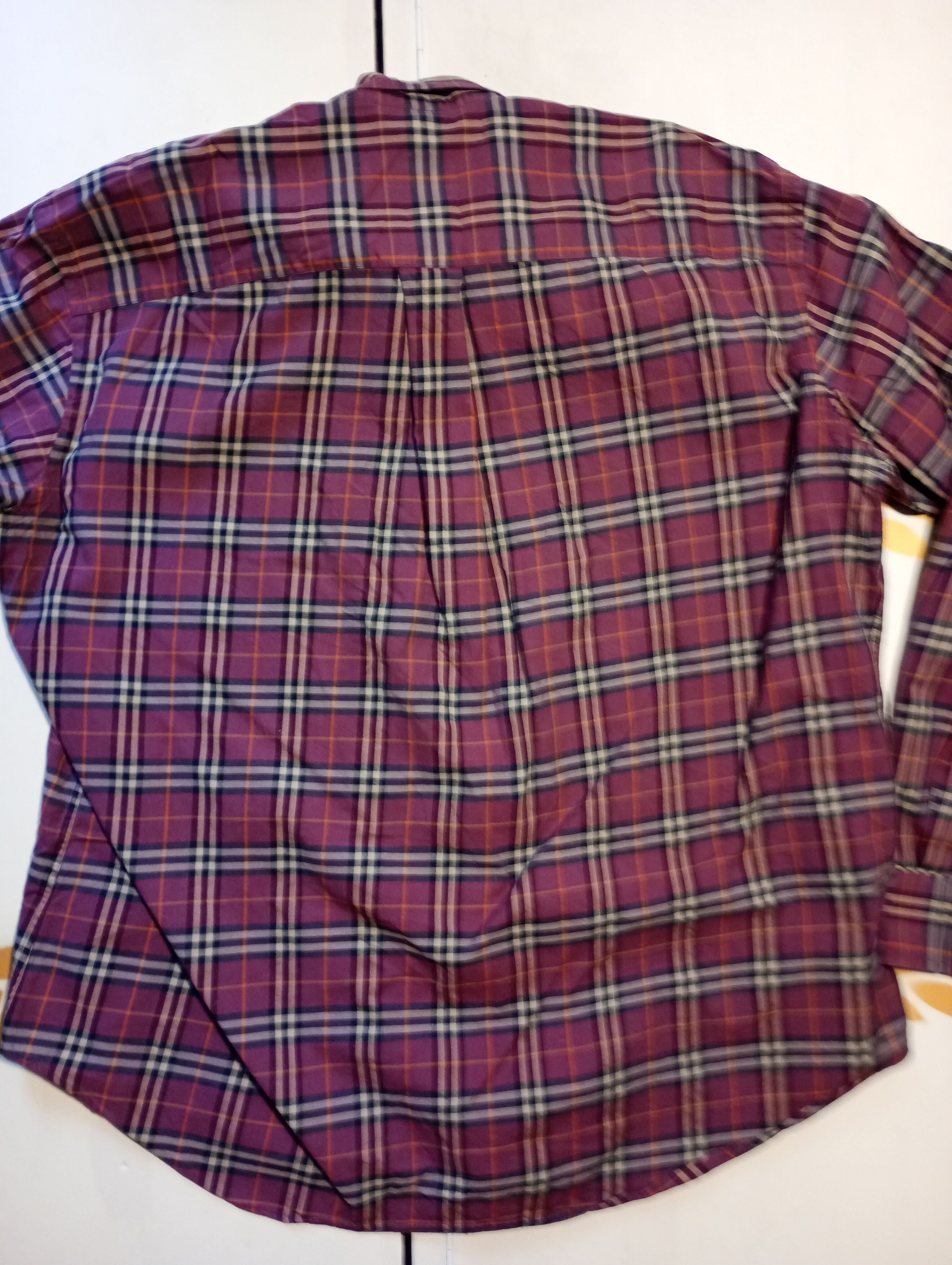 Burberry × Designer Burberry Checkered Shirt Vintage Size 6 Size US XXL / EU 58 / 5 - 10 Thumbnail