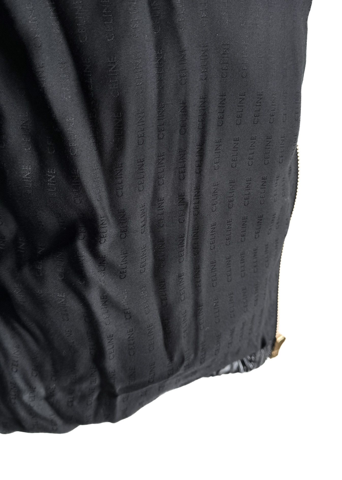 Celine Celine Gold Buttons Triomphe Patch Black Puffer Jacket Size S / US 4 / IT 40 - 12 Thumbnail