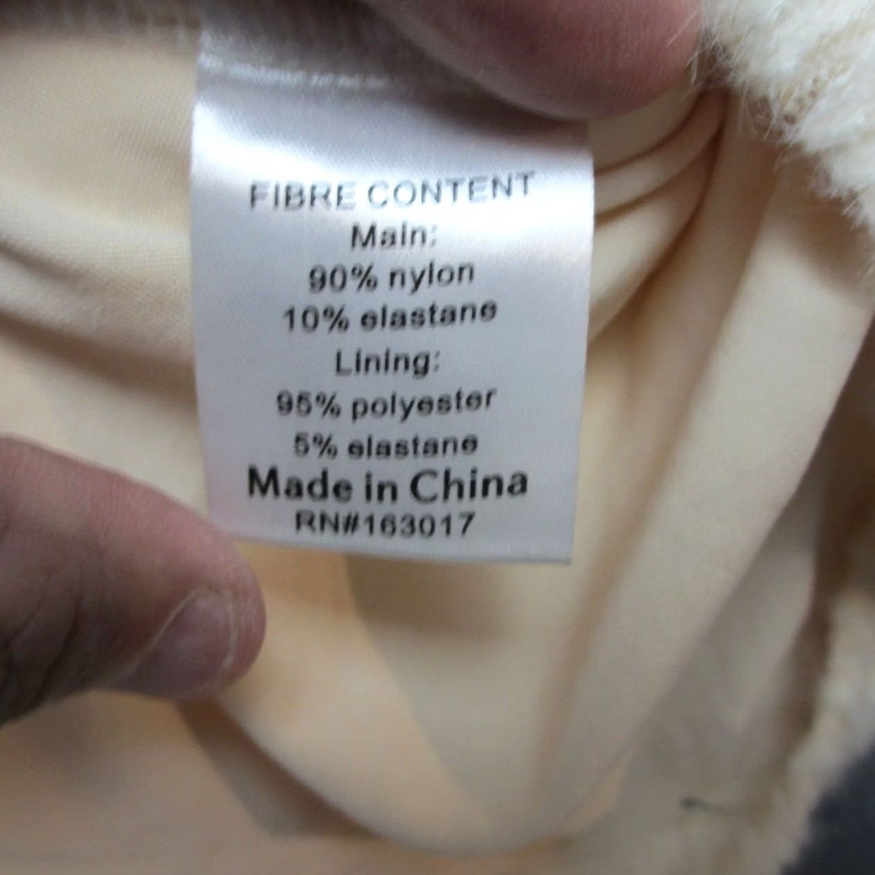 PRINCESS POLLY Princess Polly Dress Womens 6 Ivory Mini Nylon Que Sera Long Sleeve Side Ruched Dress Size M / US 6-8 / IT 42-44 - 4 Thumbnail