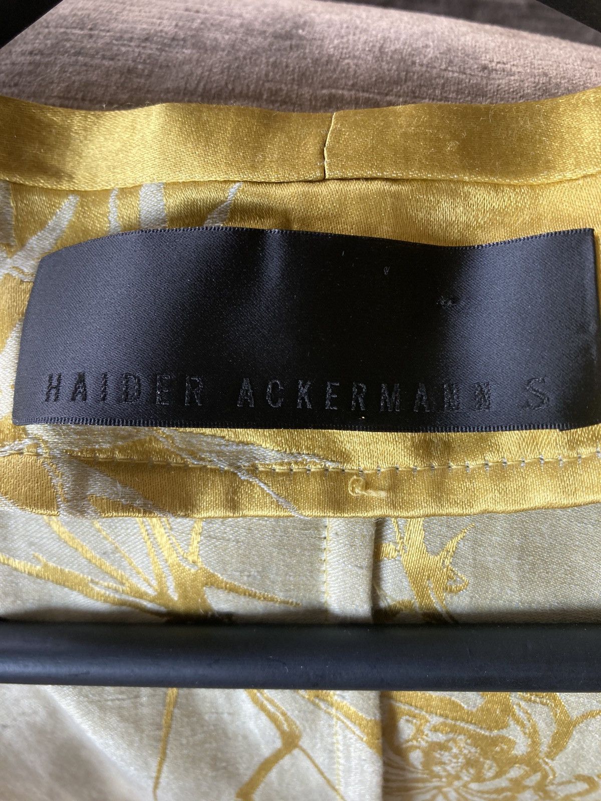 Haider Ackermann FW18 Gold Kimono Size US S / EU 44-46 / 1 - 6 Thumbnail