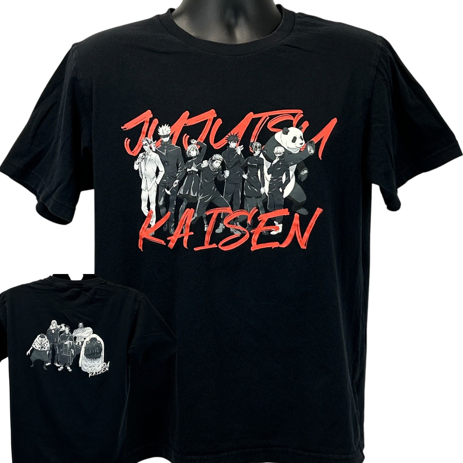 Uniqlo Jujutsu Kaisen T Shirt Magna Anime UNIQLO Black M Size US M / EU 48-50 / 2 - 1 Thumbnail