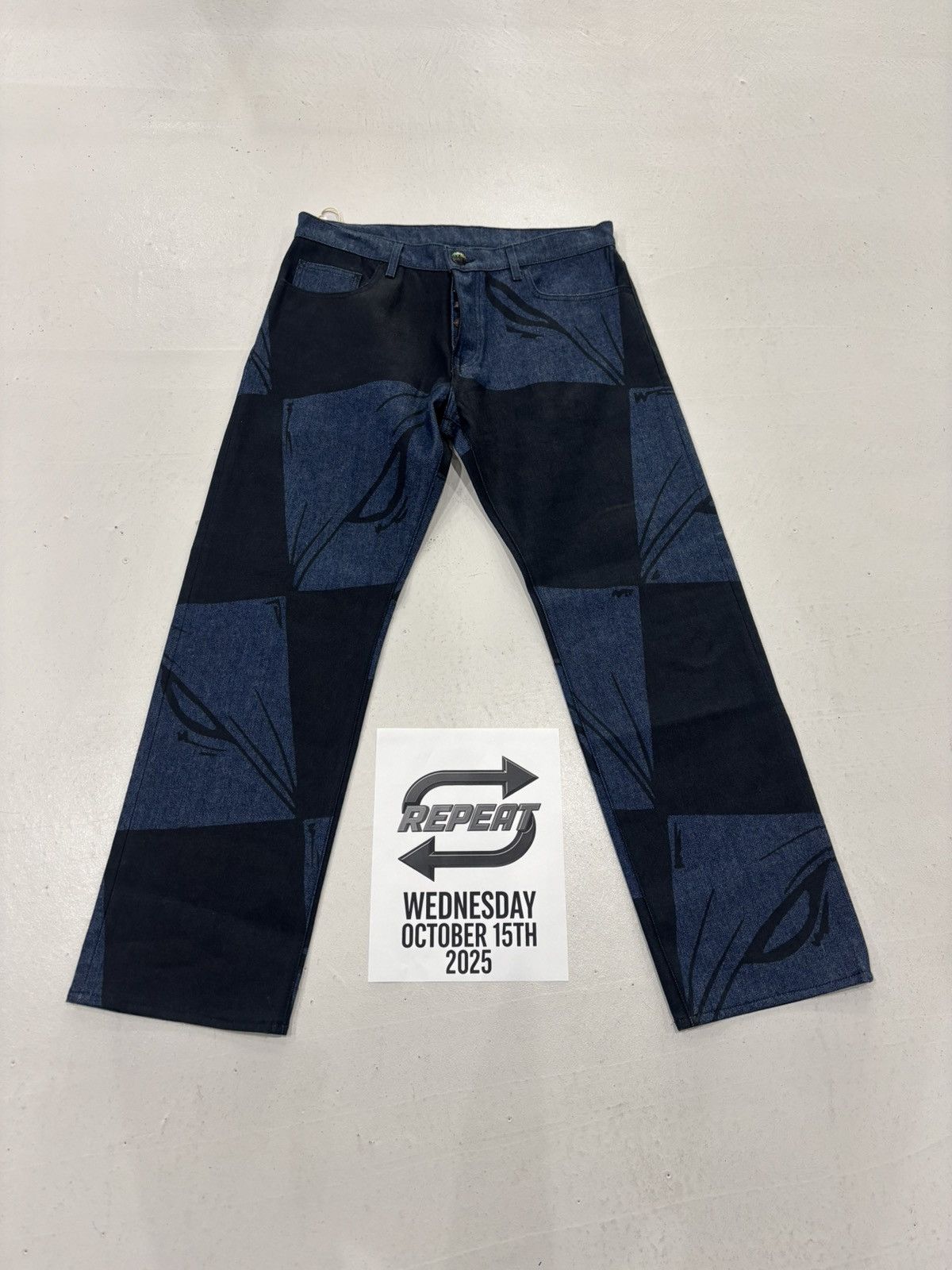 Matty Boy Matty Boy 99 Eyez Denim Jeans Size US 34 / EU 50 - 1 Thumbnail