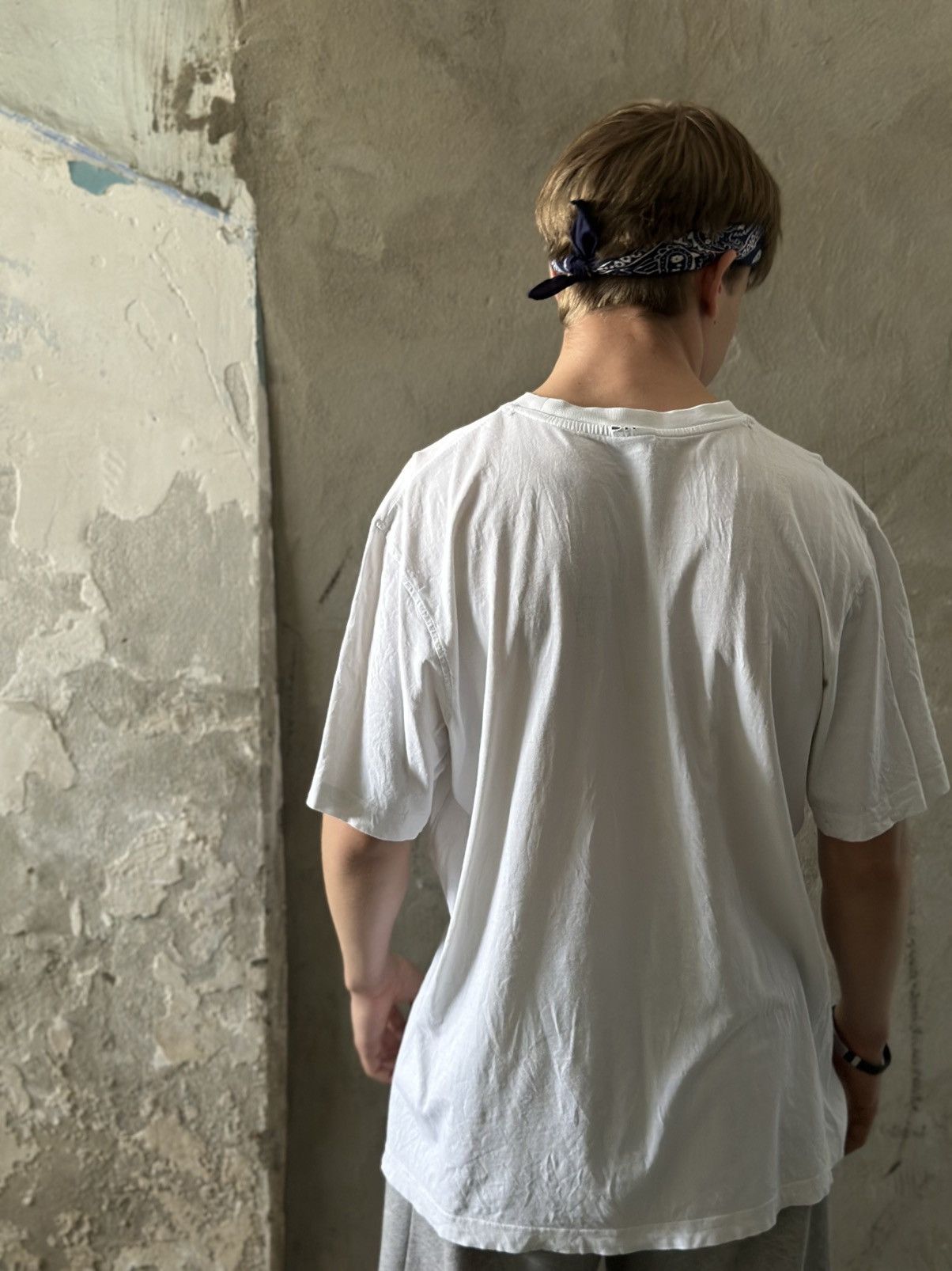 Japanese Brand × Nike Vintage Japanese Style Adult Nike T-shirts Band SK8 Y2K Tee Size US L / EU 52-54 / 3 - 2 Thumbnail