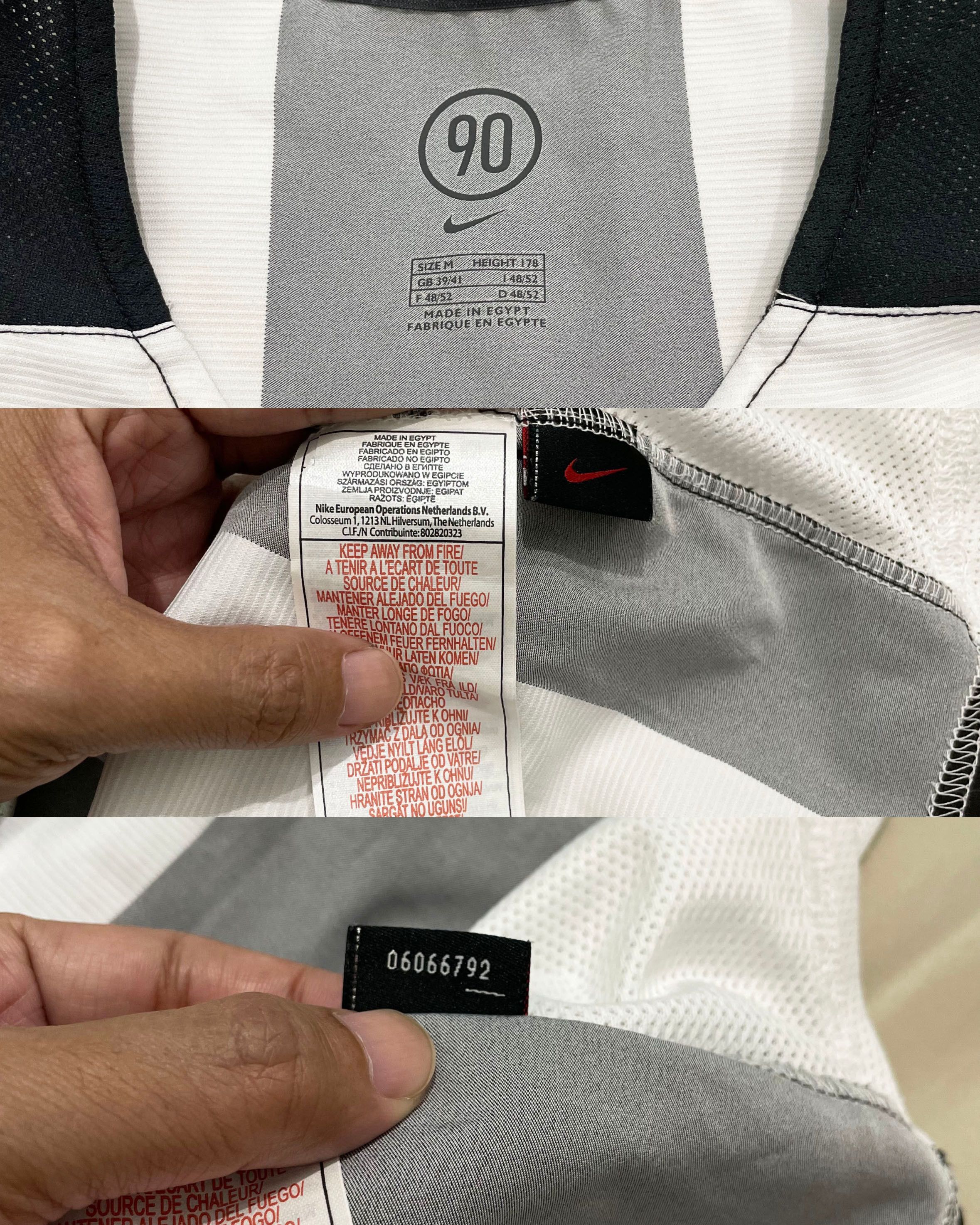Nike Juventus Home Kit 2004 2005 Jersey Size US M / EU 48-50 / 2 - 6 Thumbnail
