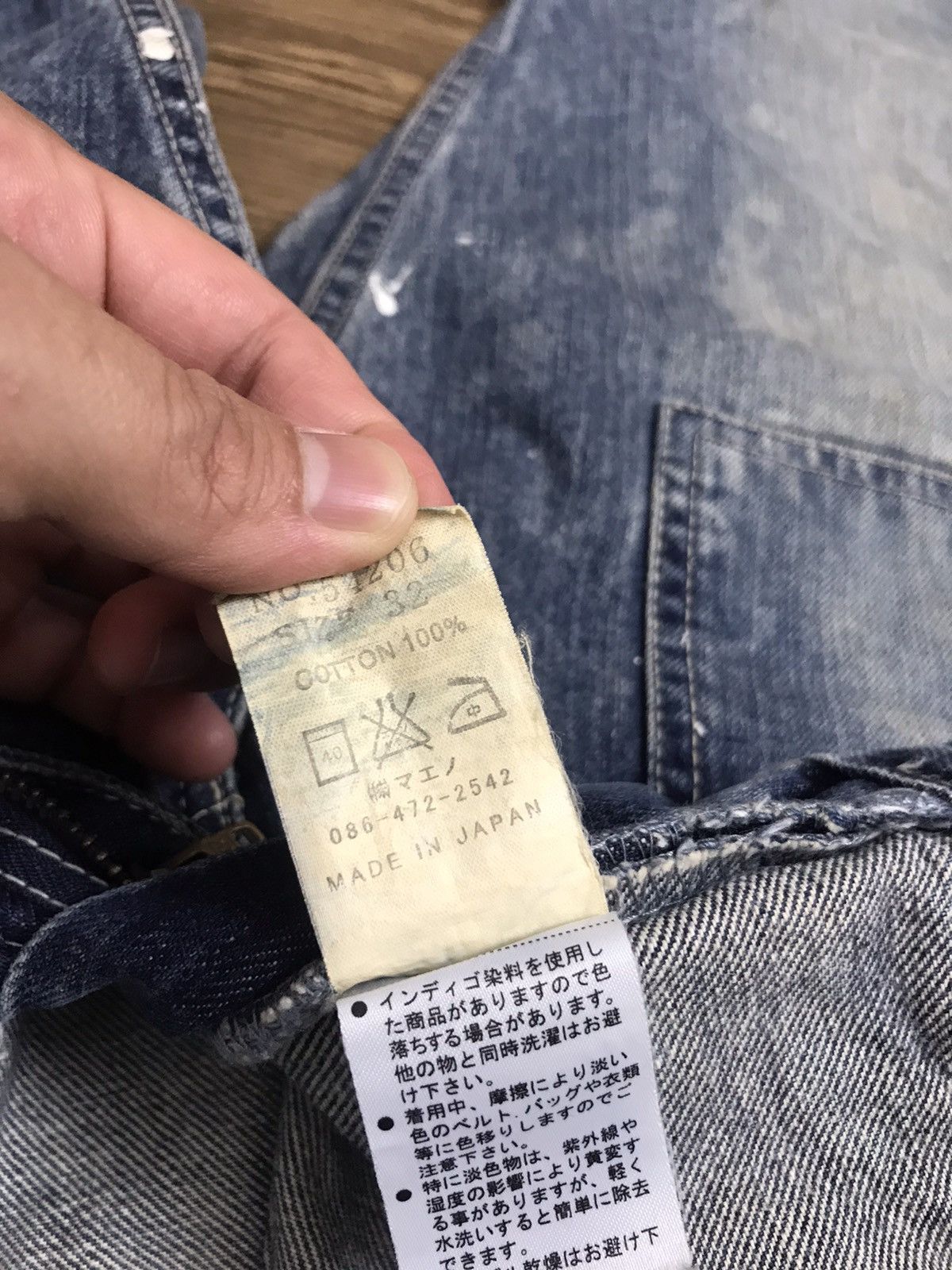Eternal Eternal Union distressed splatter denim Size US 32 / EU 48 - 4 Thumbnail