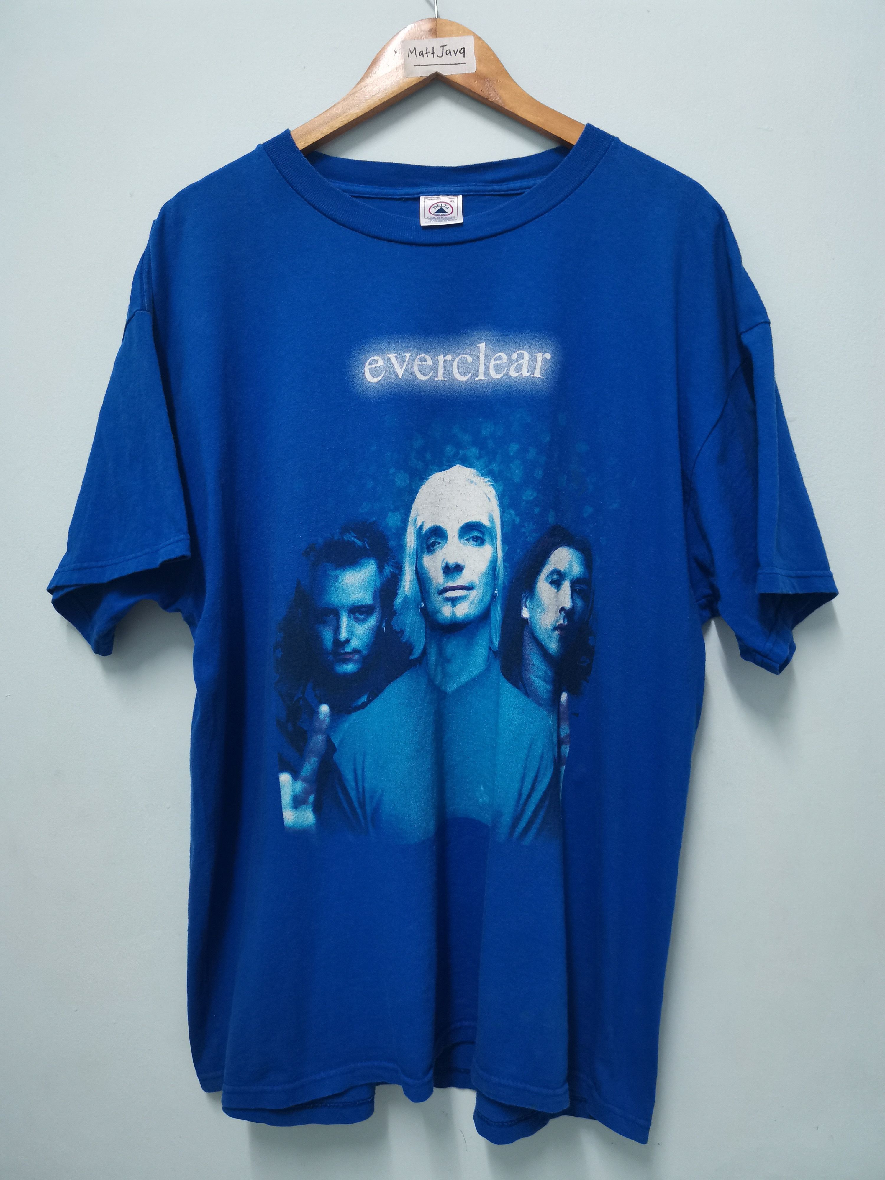 Band Tees Vintage 90's Everclear Tour Rock Band Tee Nirvana Morrissey Size US XL / EU 56 / 4 - 2 Thumbnail