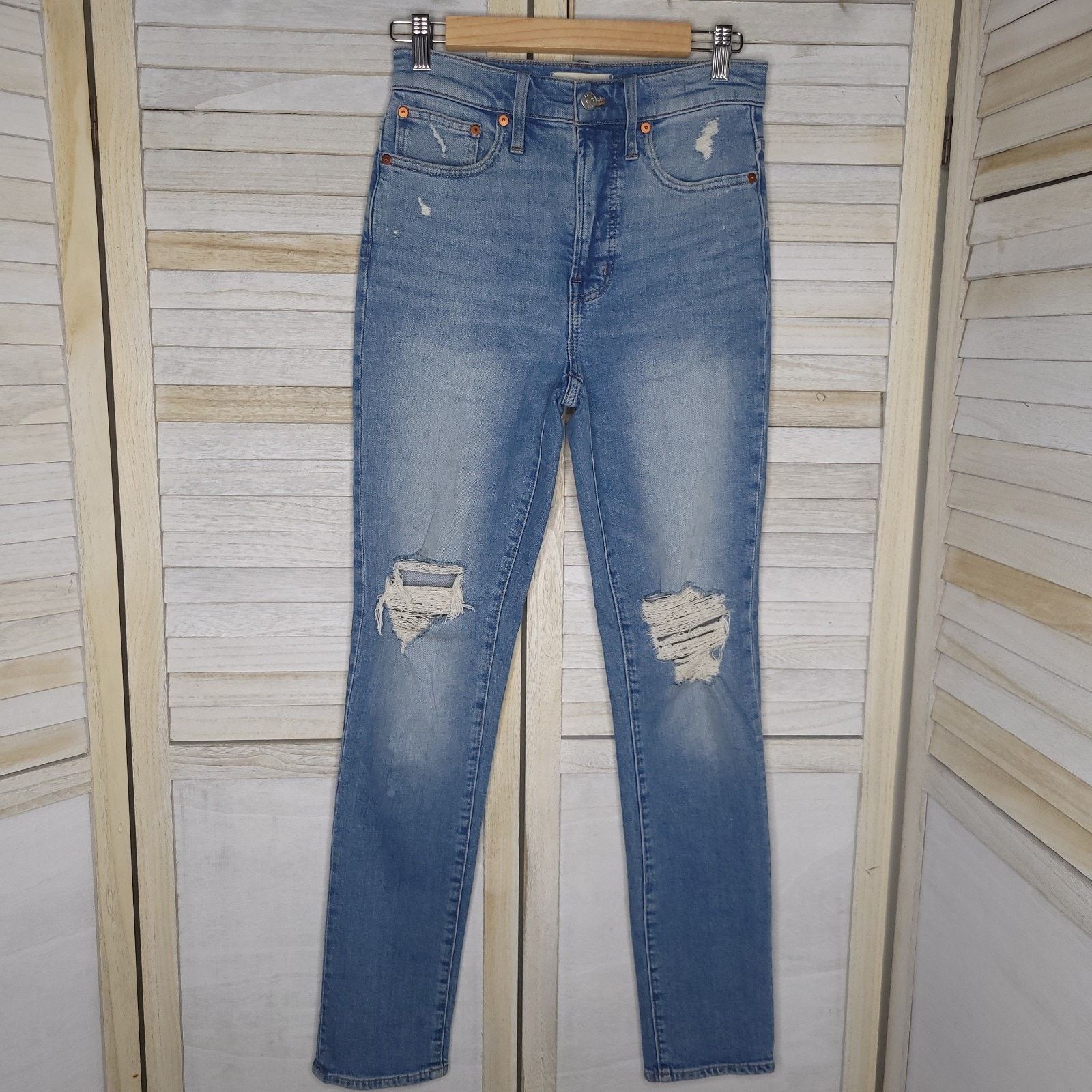 Madewell Madewell The Perfect Vintage Jean Size 24T High Rise Tall Size 28" / US 6 / IT 42 - 1 Thumbnail