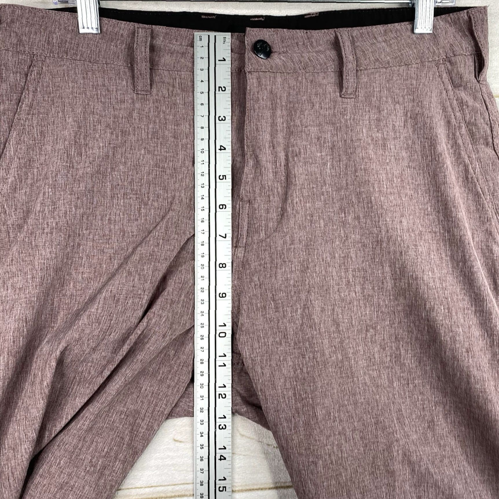 Vintage Trunks Mens Shorts Trunks Mens Multi Functional Shorts Size 32 Pink Board Swim Trunks Golf Casual Size US 32 / EU 48 - 3 Thumbnail
