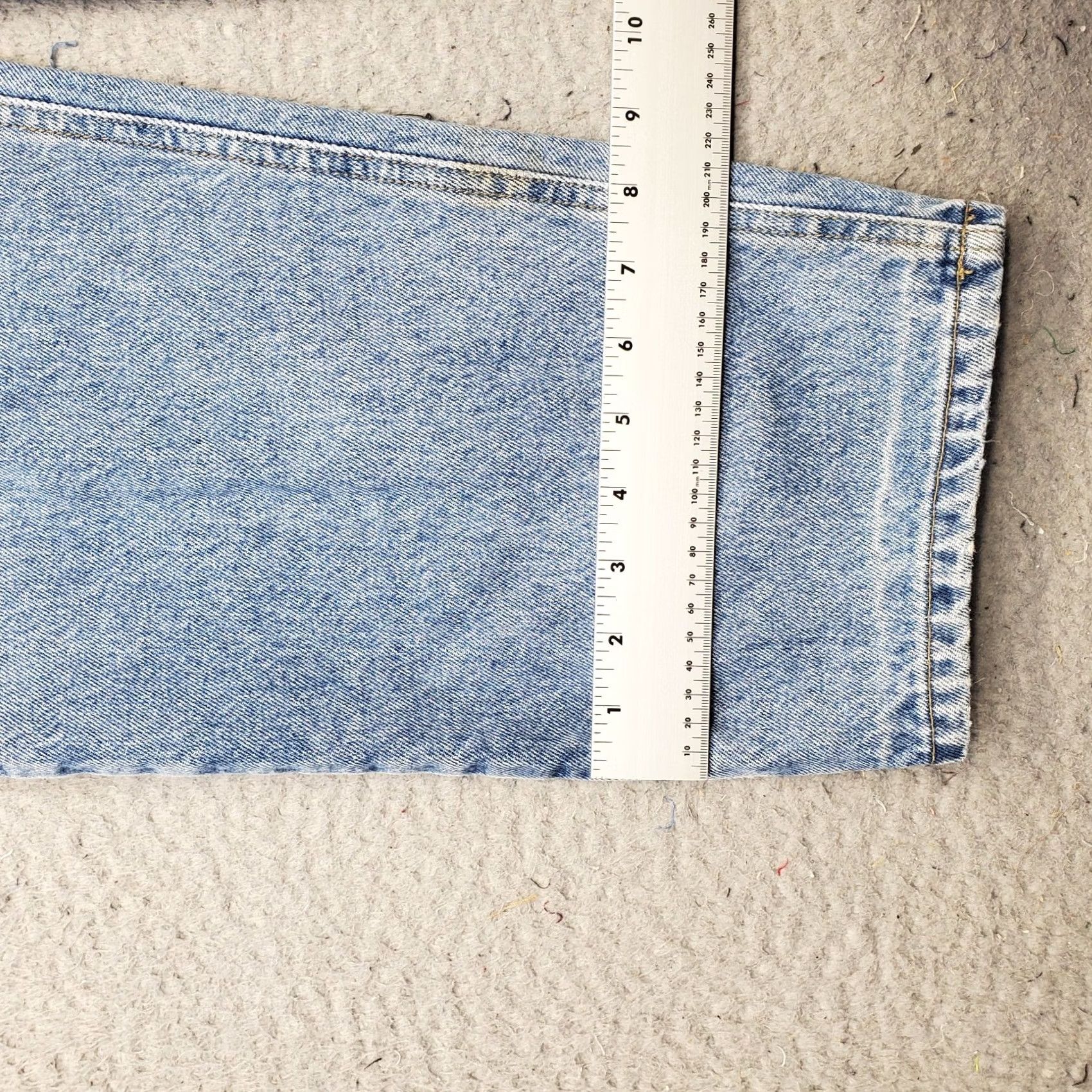 Bugle Boy Bugle Boy Mens Jeans 42x30 Blue Denim 740 Relaxed Fit Straight Leg Vintage Style Shirt Size US 42 / EU 58 - 5 Thumbnail