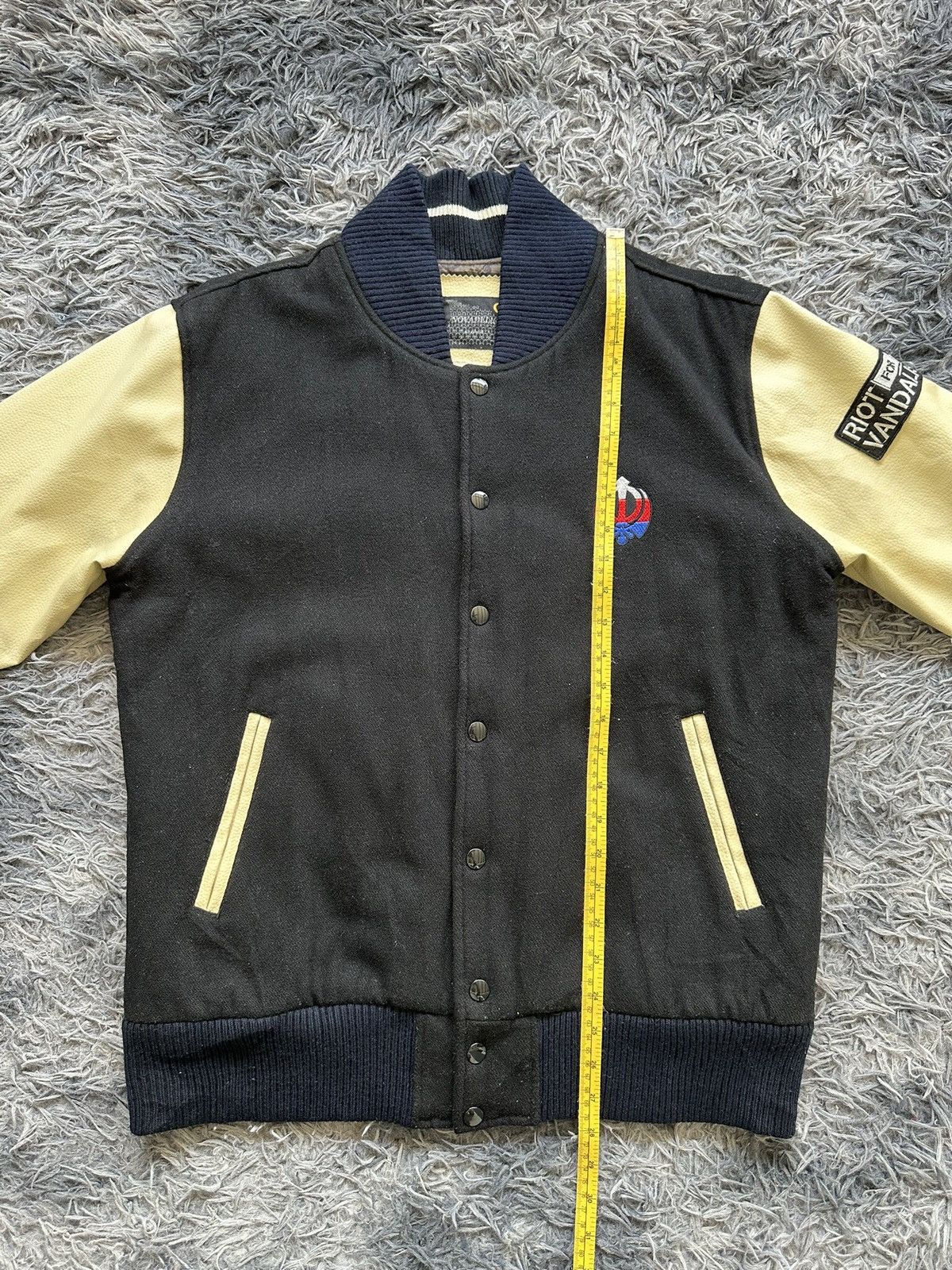 Japanese Brand 00’s Novadelic x WHIM G.F.D stadium varsity jacket Size US L / EU 52-54 / 3 - 14 Thumbnail