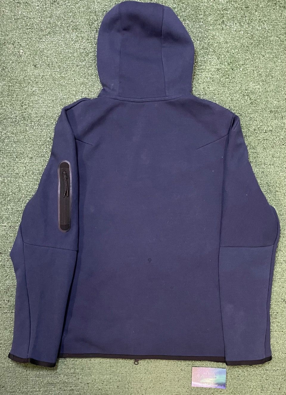 Nike Nike navy tech fleece hoodie Size US XL / EU 56 / 4 - 2 Thumbnail