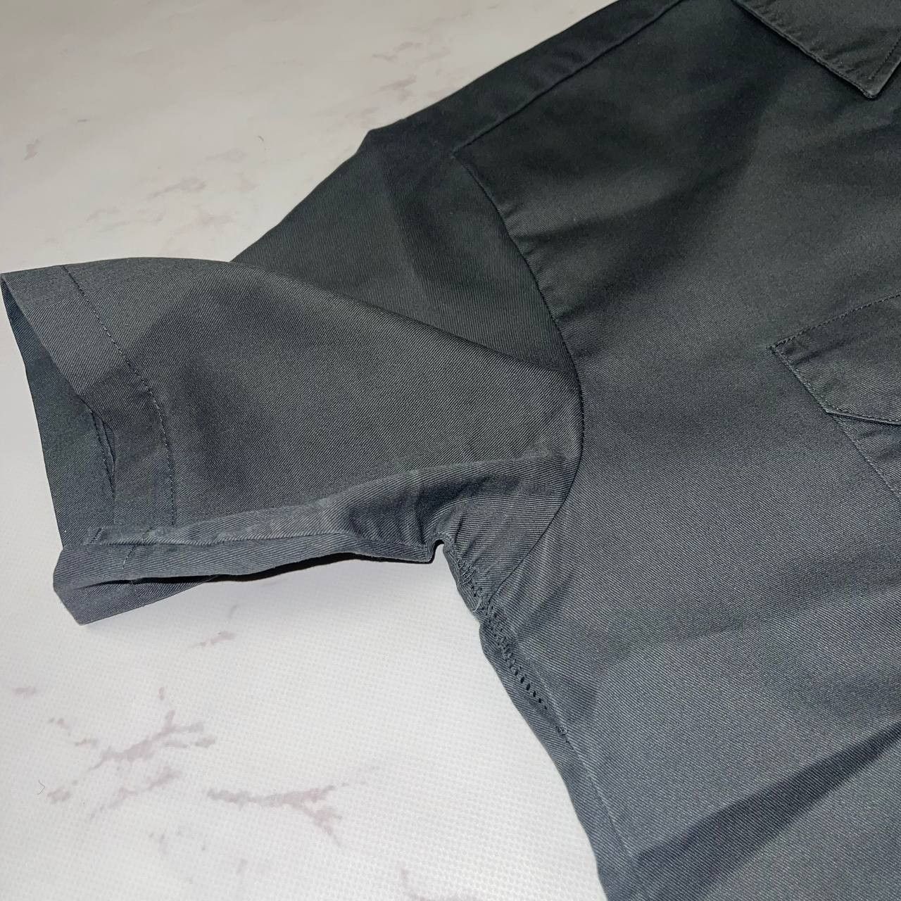 Dickies Vintage Dickies Blend Gray Uniforms Shirt Short Sleeve Sz XL Size US XL / EU 56 / 4 - 15 Thumbnail