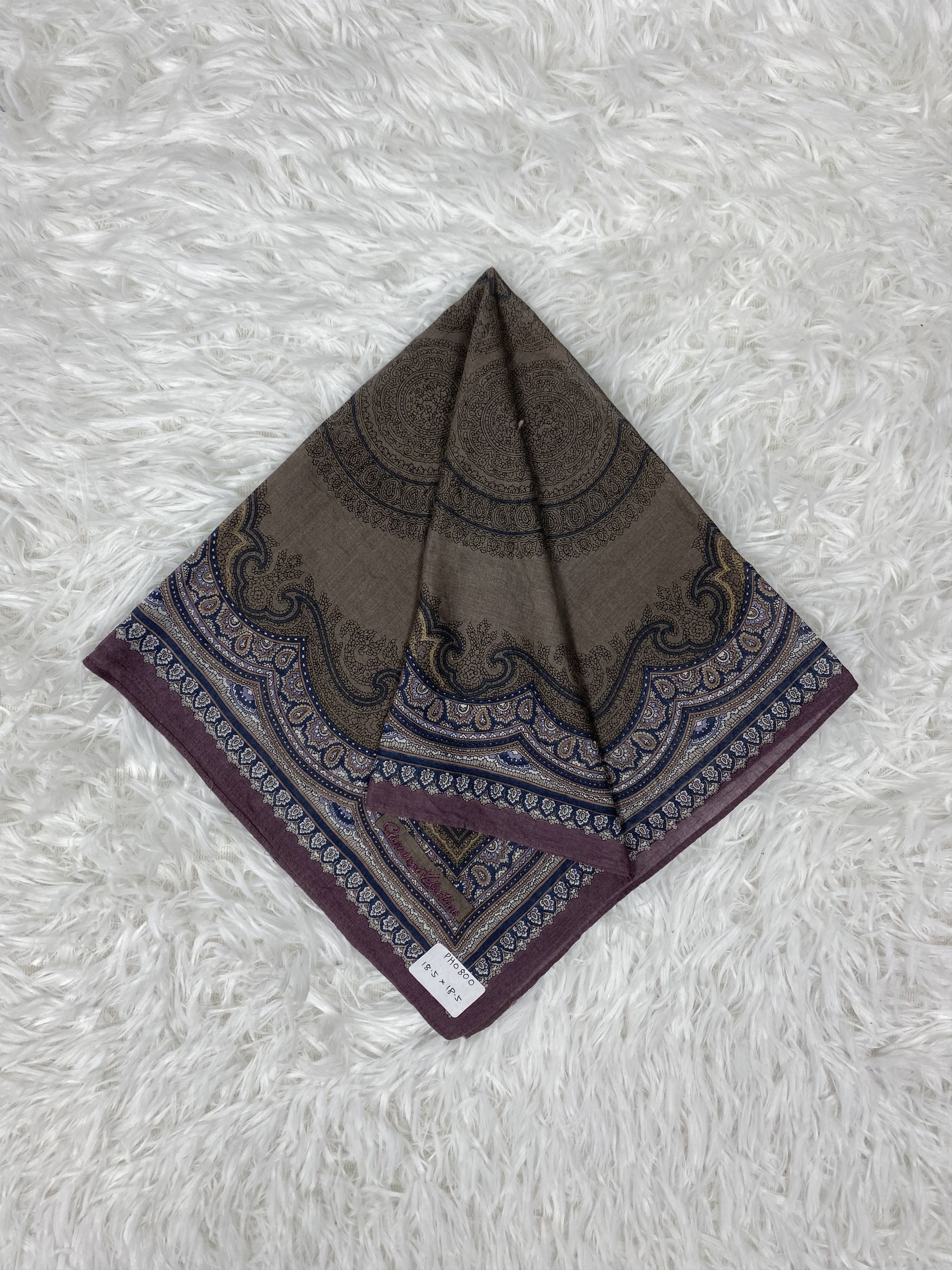 Giovanni Valentino × Vintage Vintage Giovanni Valentino Handkerchief Neckerchief PH0800 Size ONE SIZE - 1 Thumbnail