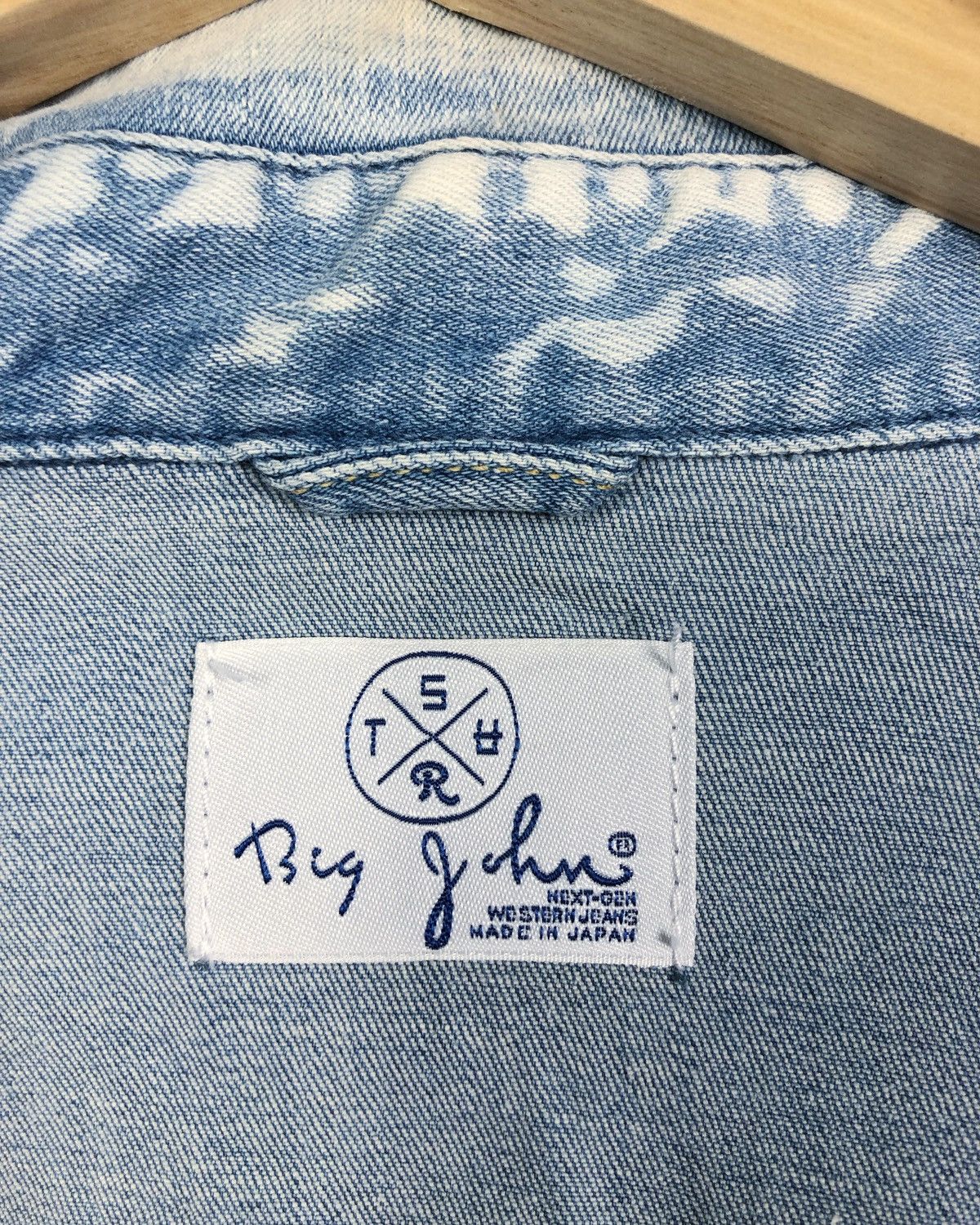 Big John Rare Big John Kurashiki Japan Western Jeans Denim Shirt Size US M / EU 48-50 / 2 - 11 Thumbnail