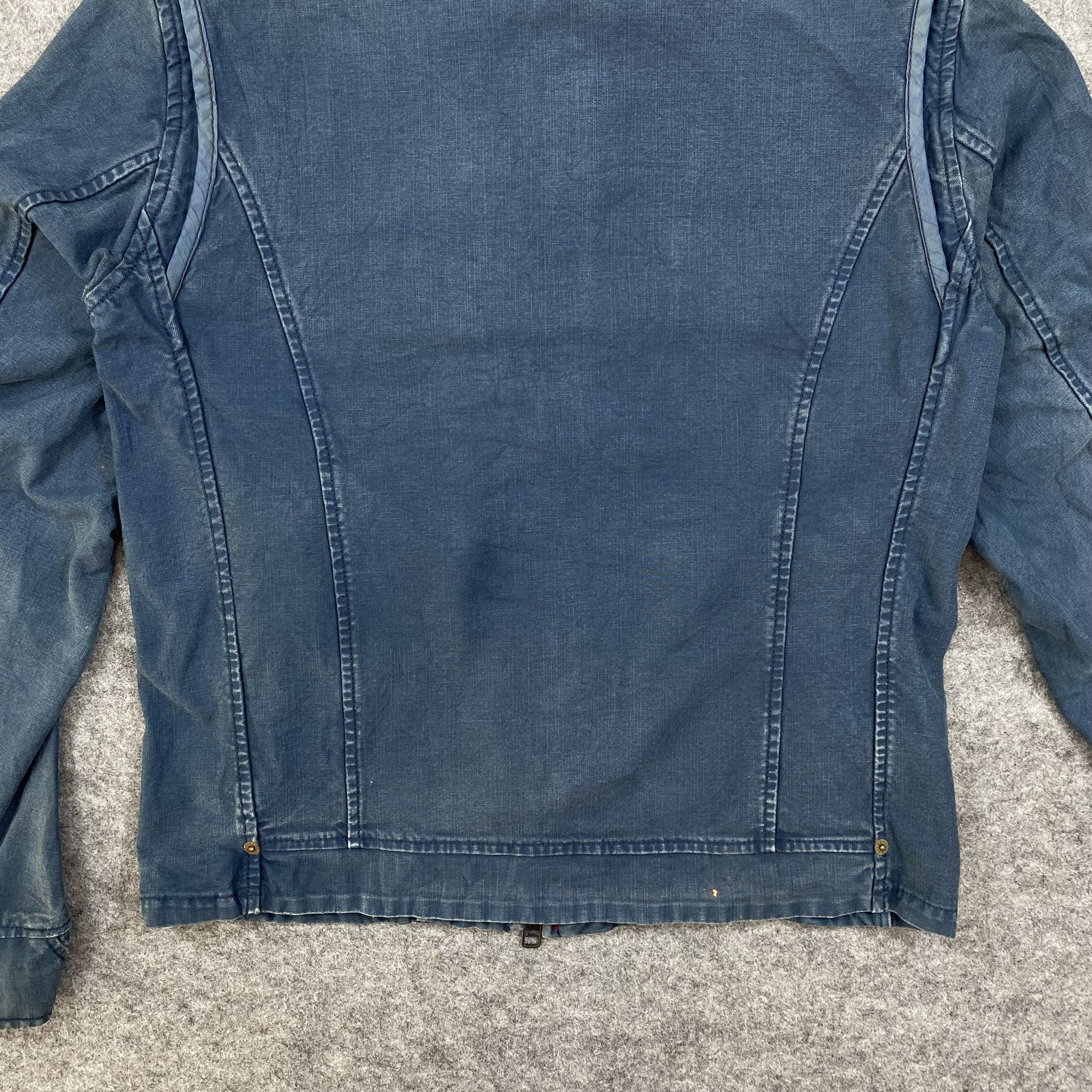 Japanese Brand VTG Japan Gifu Take Indigo Dye Work Jacket-J562 Size US M / EU 48-50 / 2 - 10 Thumbnail