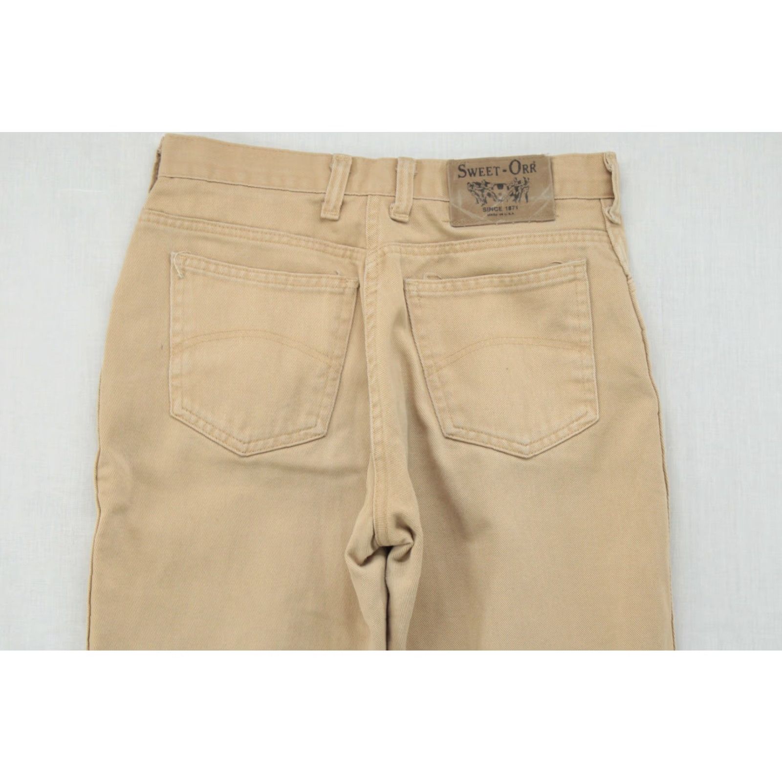 Vintage VINTAGE Sweet ORR Men’s Worker Pants 28" Waist 26" Inseam Brown USA Regular 5-Pocket Work Pants Mens Size US 28 / EU 44 - 7 Thumbnail