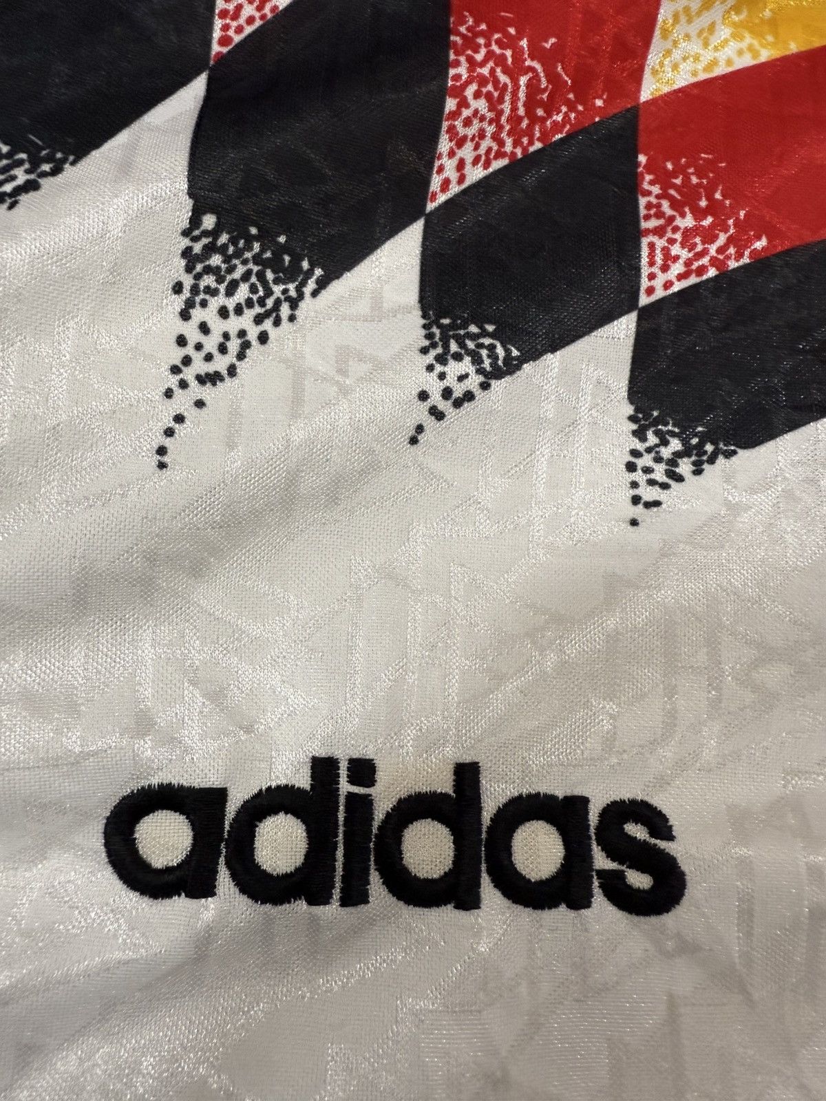 Adidas Vintage 1994-1996 Adidas Germany Home Football Jersey Size US L / EU 52-54 / 3 - 4 Thumbnail