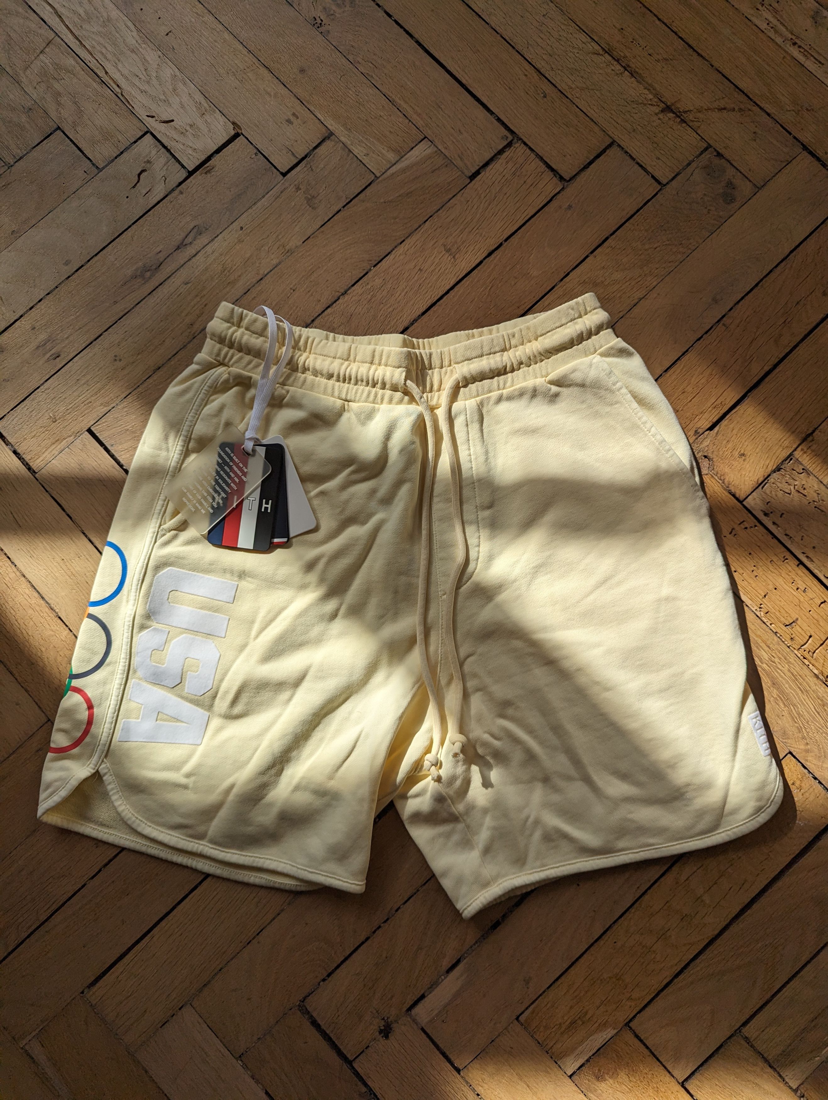 Kith Short Kith usa 5 rings yellow spirited Size US 28 / EU 44 - 6 Thumbnail