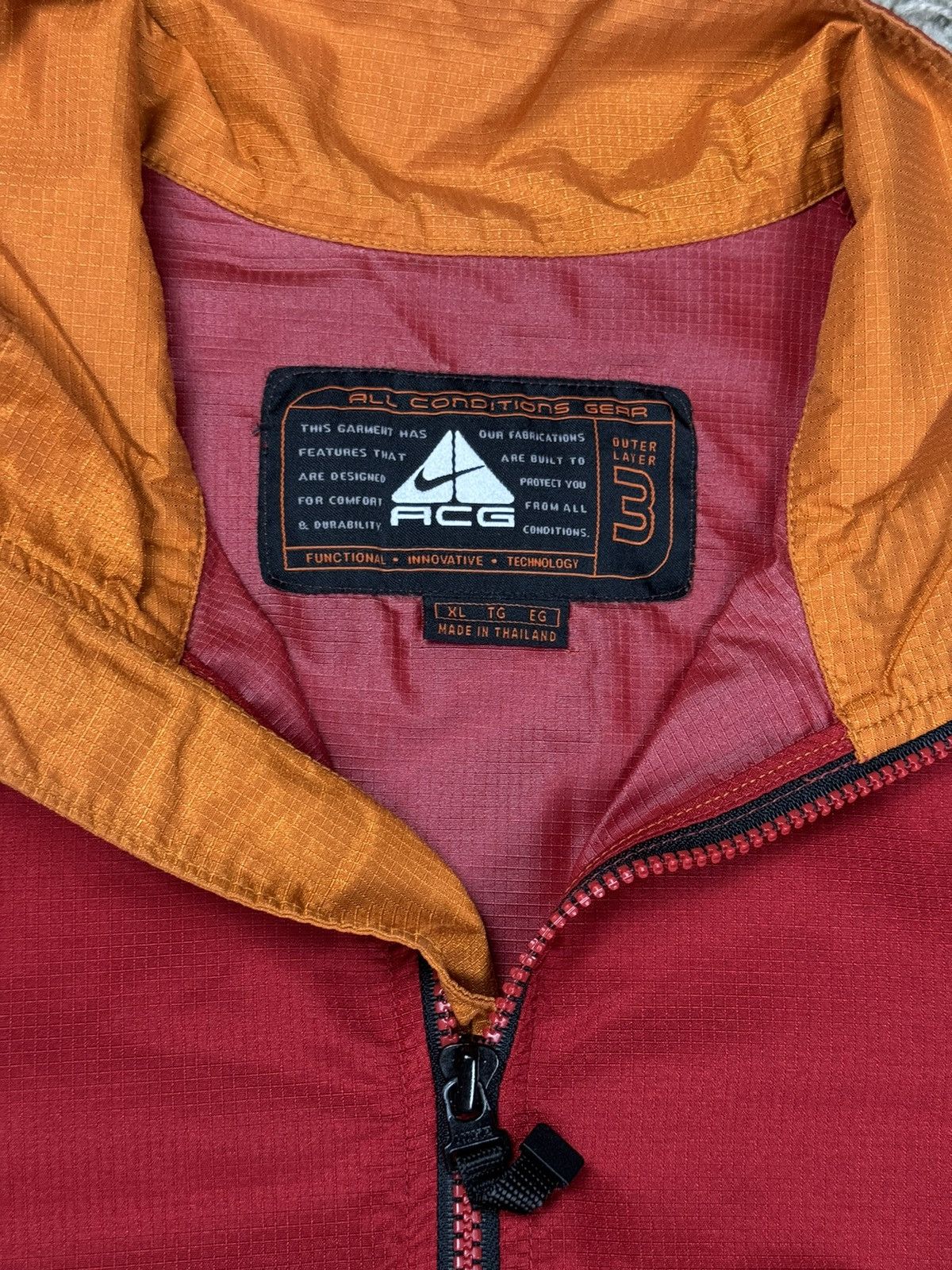 Nike × Nike ACG Nike ACG central swoosh anorak original casual item Size US XL / EU 56 / 4 - 3 Thumbnail