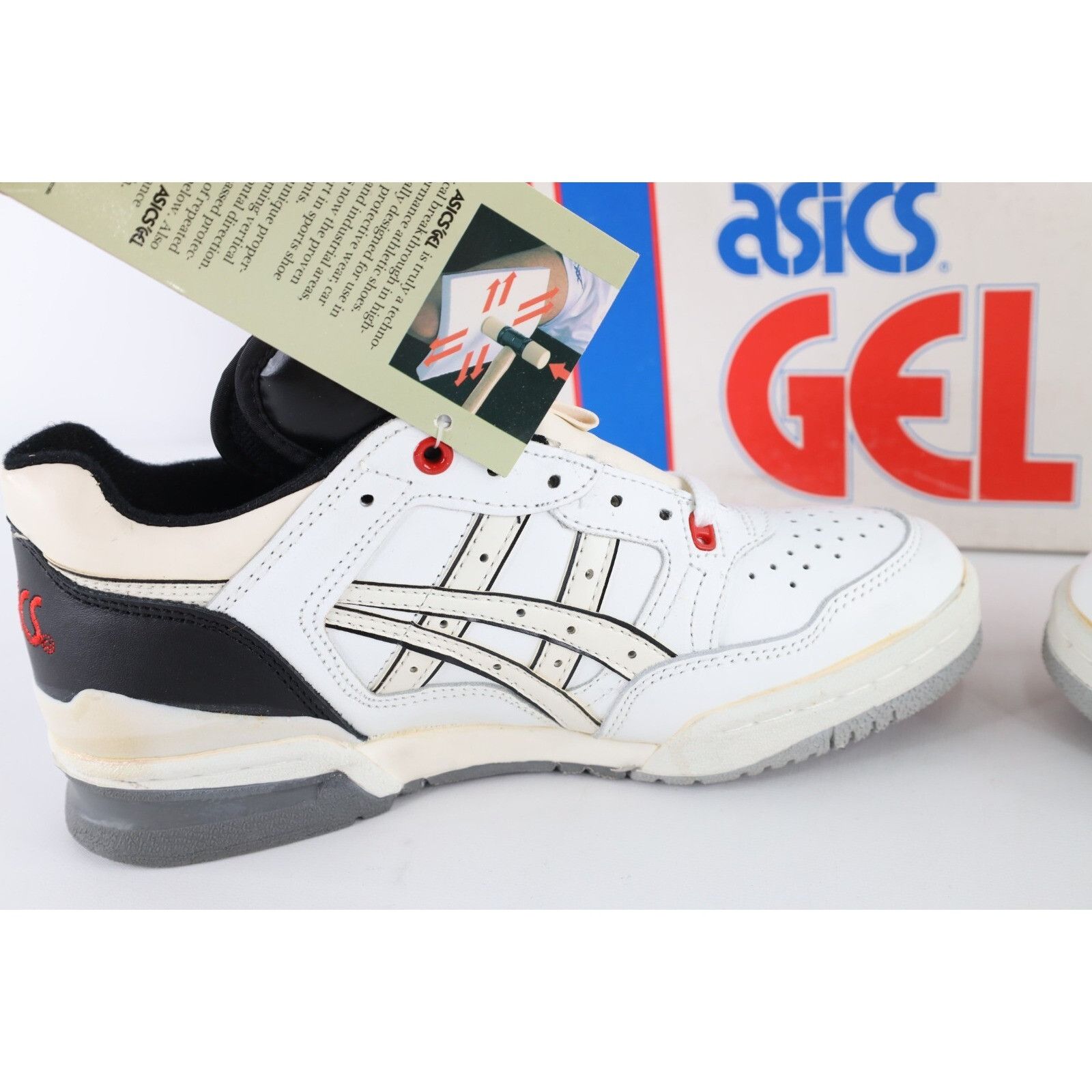 Asics NOS Vintage 90s Asics Gel Extreme Lo Sneakers Shoes Size US 6.5 / EU 39-40 - 9 Thumbnail