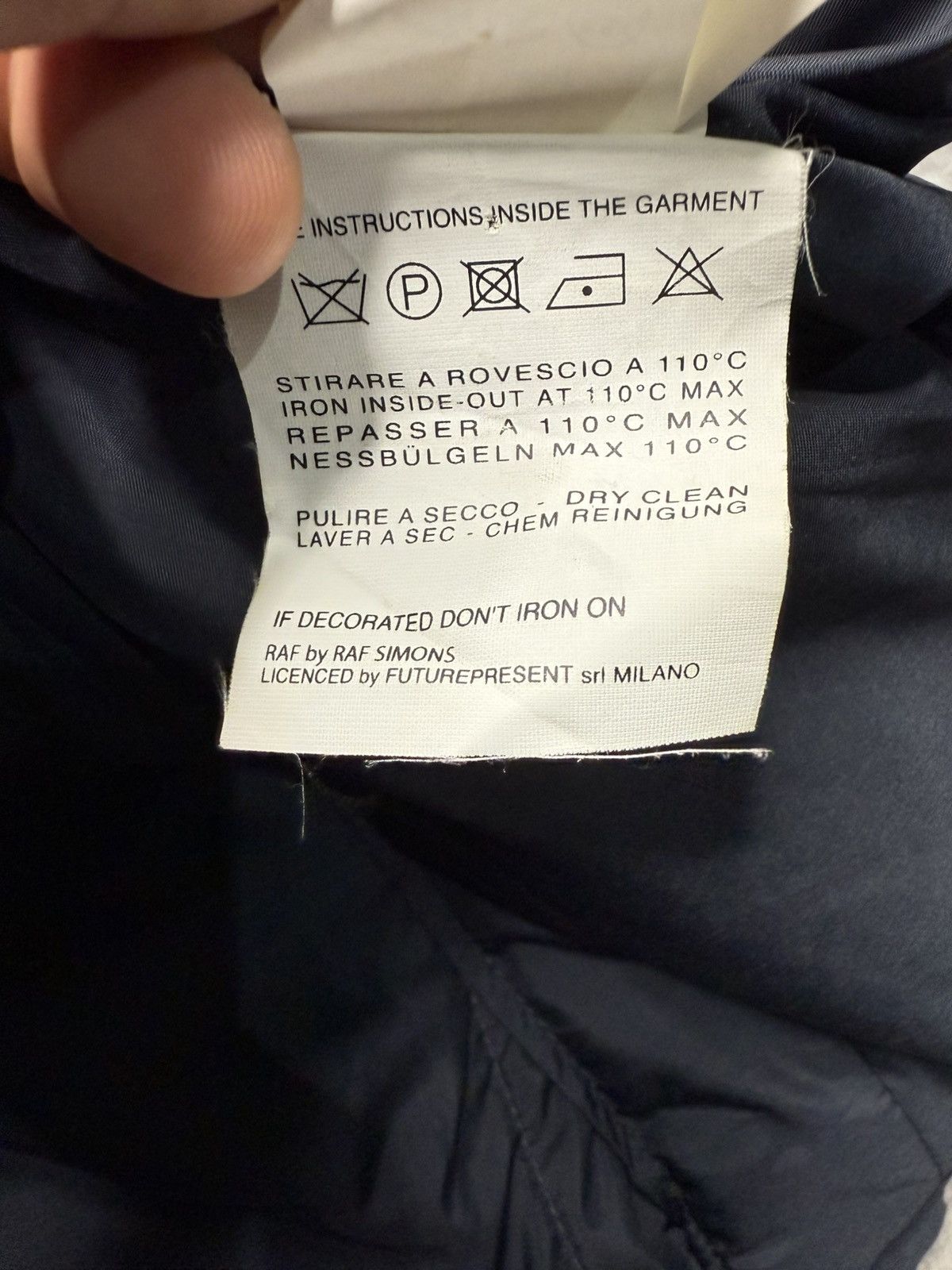Raf by Raf Simons Raf by raf simons Padded Nylon Chester Coat Size US S / EU 44-46 / 1 - 10 Thumbnail