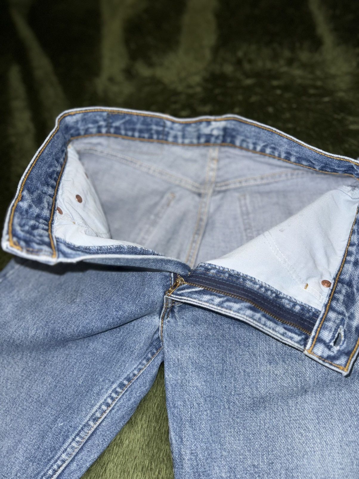 Levi's [W30/L32] 90s Levi’s 611 Orange Tab Washed Denim Pants Size US 30 / EU 46 - 4 Thumbnail