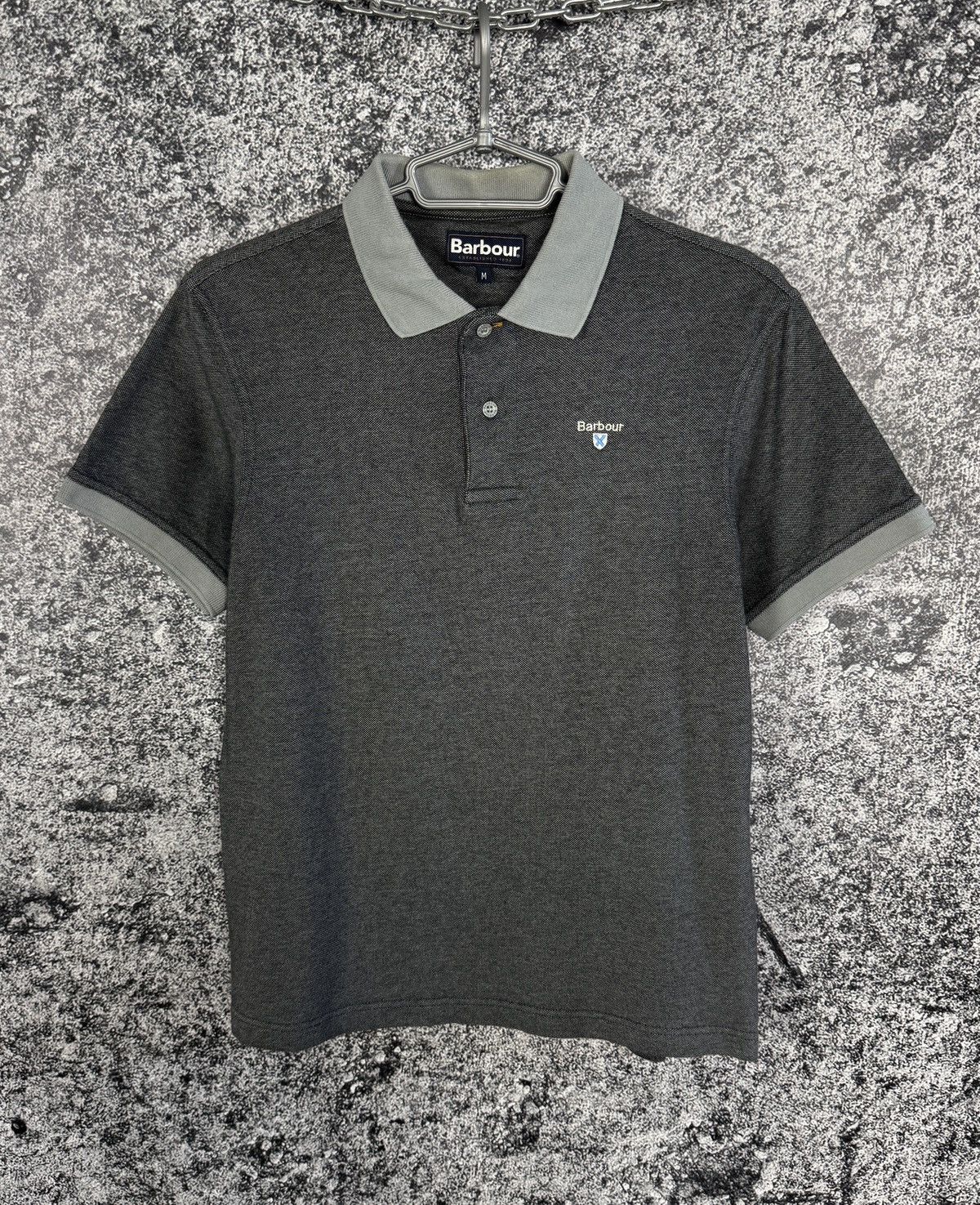 Barbour × Vintage Men’s Barbour Polo Shirt Luxury Size M Medium Size US M / EU 48-50 / 2 - 1 Thumbnail