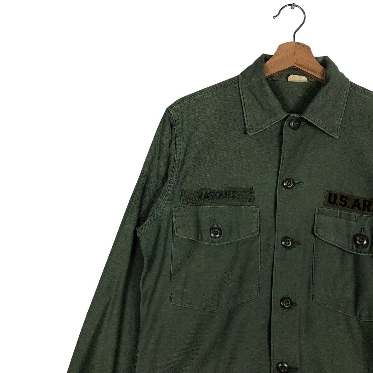Vintage 🔥Vintage World War 2 Shirt Jacket Work OG 107 Military USA Size US M / EU 48-50 / 2 - 7 Thumbnail