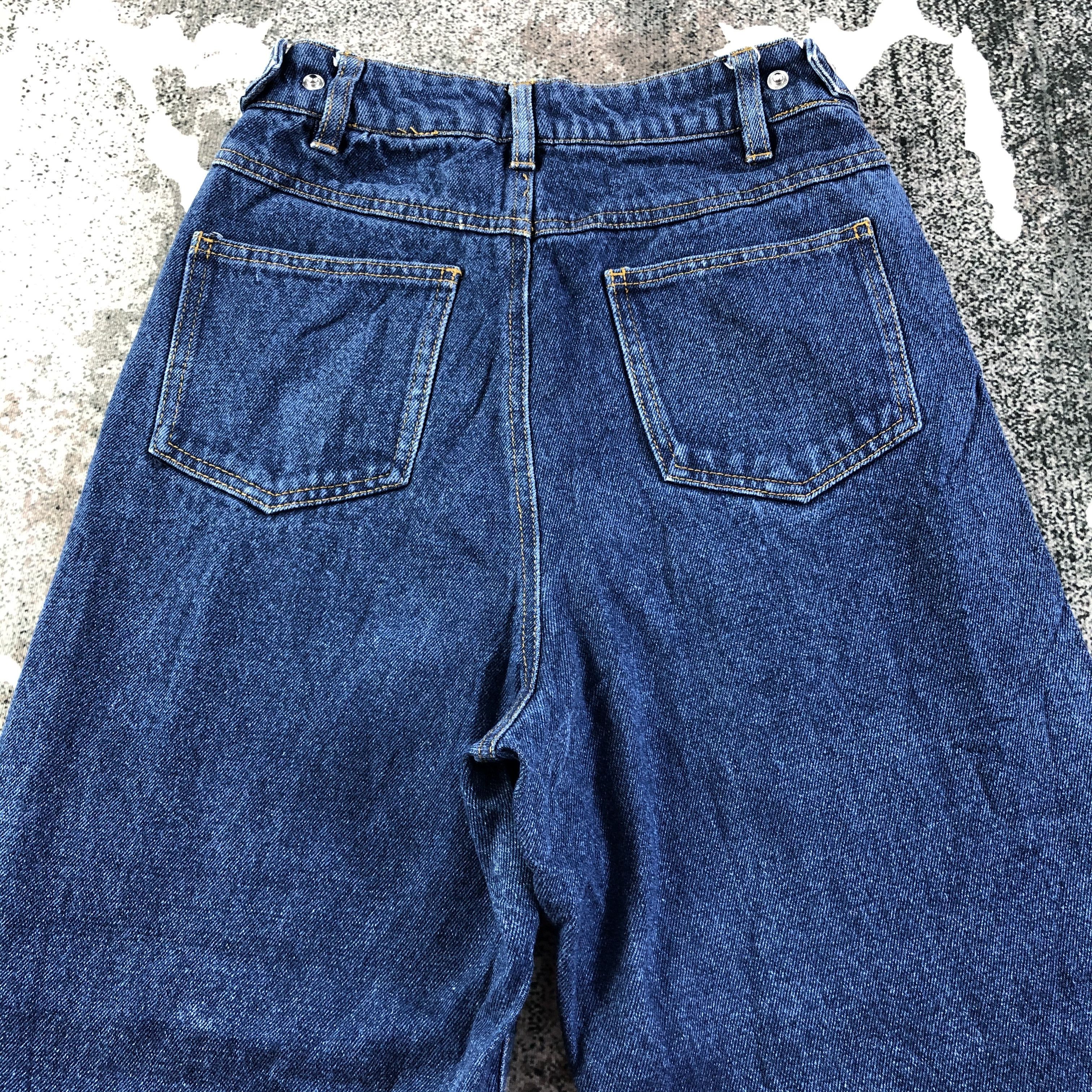 Japanese Brand Vintage Japanese Brand Jeans Baggy Cropped Denim KJ1553 Size 24" / US 00 / IT 34 - 4 Thumbnail