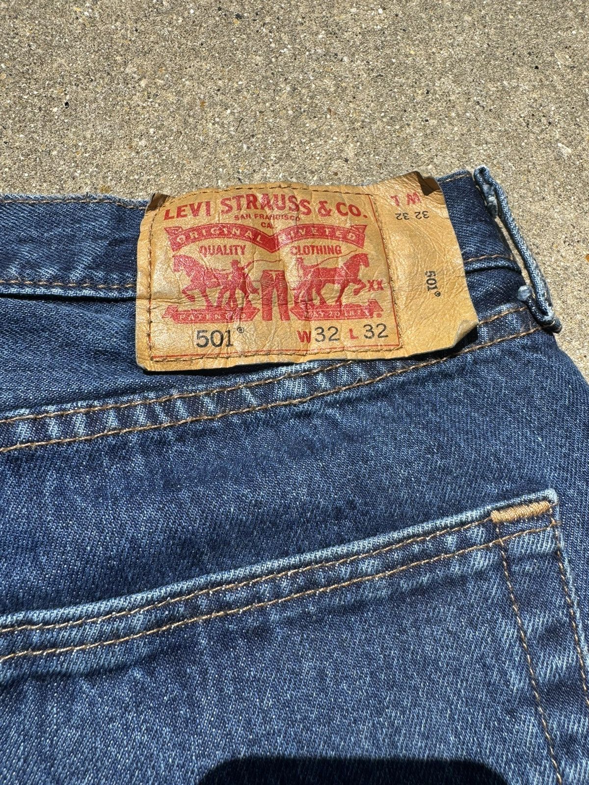 Levi's Levi’s 501 Jeans 32x32 Size US 32 / EU 48 - 5 Thumbnail