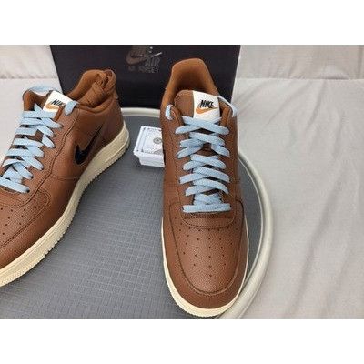 Jordan Brand Nike Air Force 1 Low Premium Vintage Pecan DO9785-200 Men’s Size US 12 / EU 45 - 6 Thumbnail