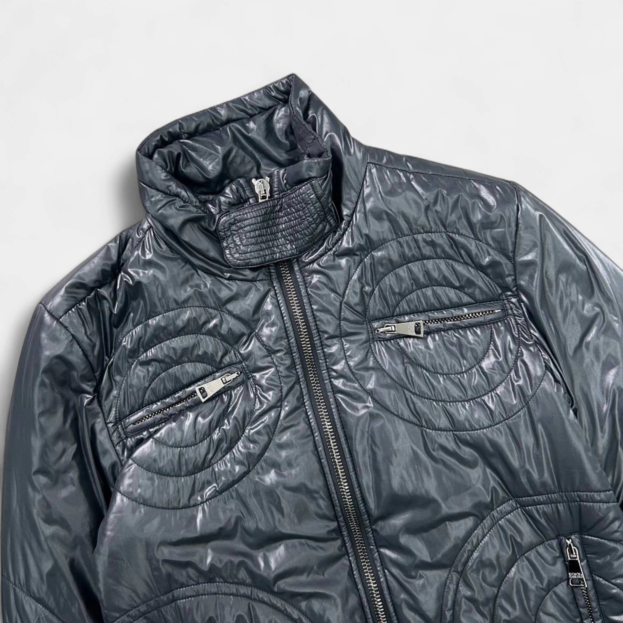 Dolce & Gabbana 2000s Dolce & Gabbana Sport Dark Blue Nylon Light Jackets Size US M / EU 48-50 / 2 - 2 Thumbnail