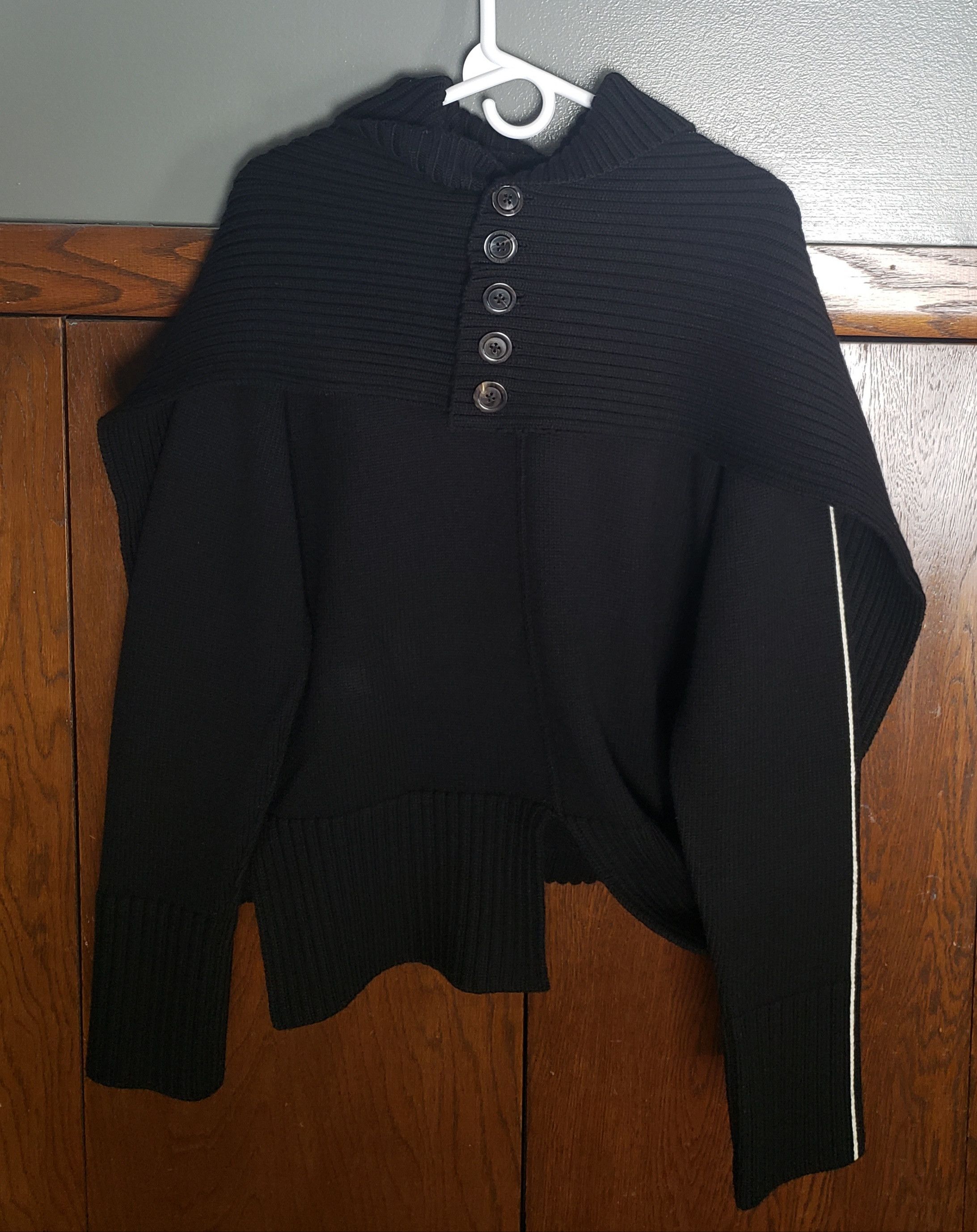 Peter Do Tattoo Sweater w/ Convertible Cape Skirt Size S / US 4 / IT 40 - 1 Thumbnail