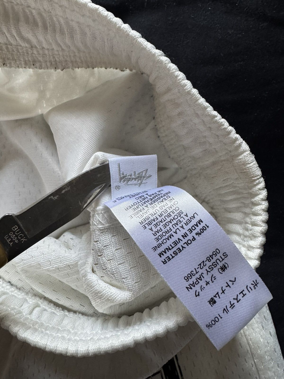 Stussy Stussy basketball net shorts white Size US 32 / EU 48 - 12 Thumbnail