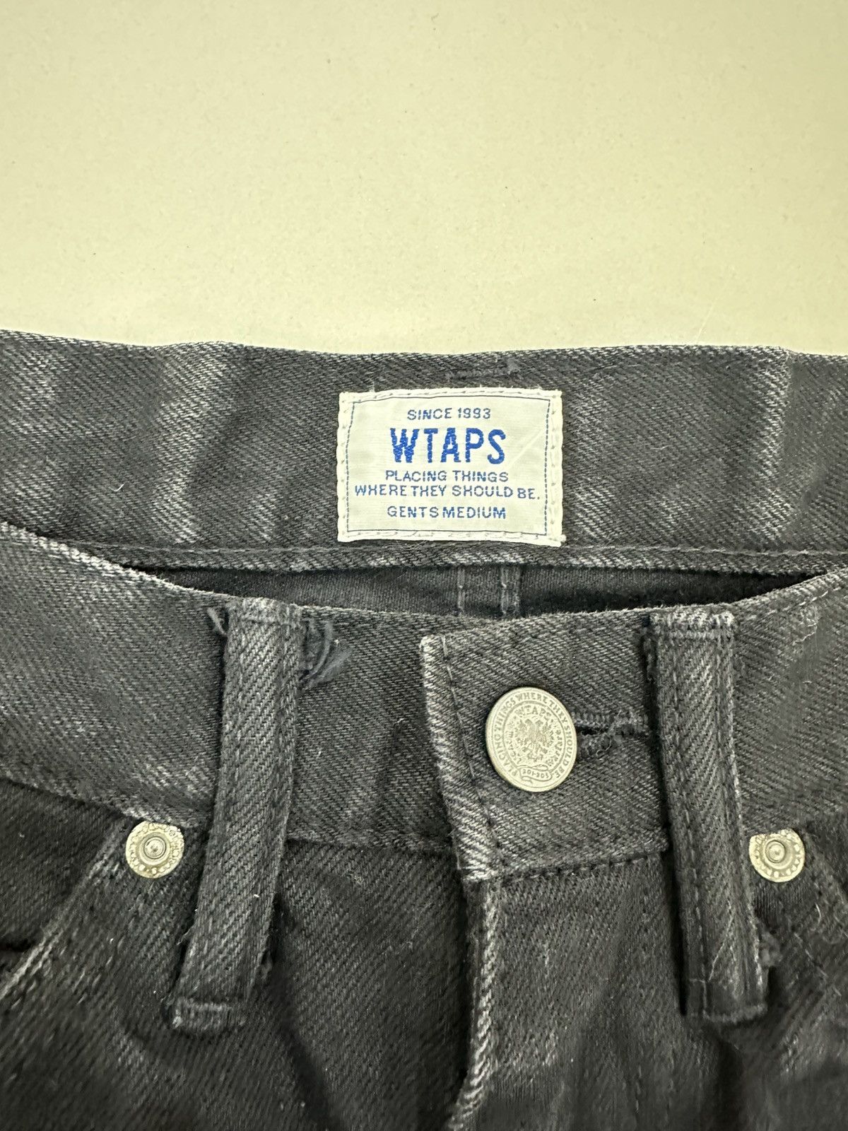 Wtaps Wtaps Denim short Pants Destressted Design Size US 32 / EU 48 - 6 Thumbnail
