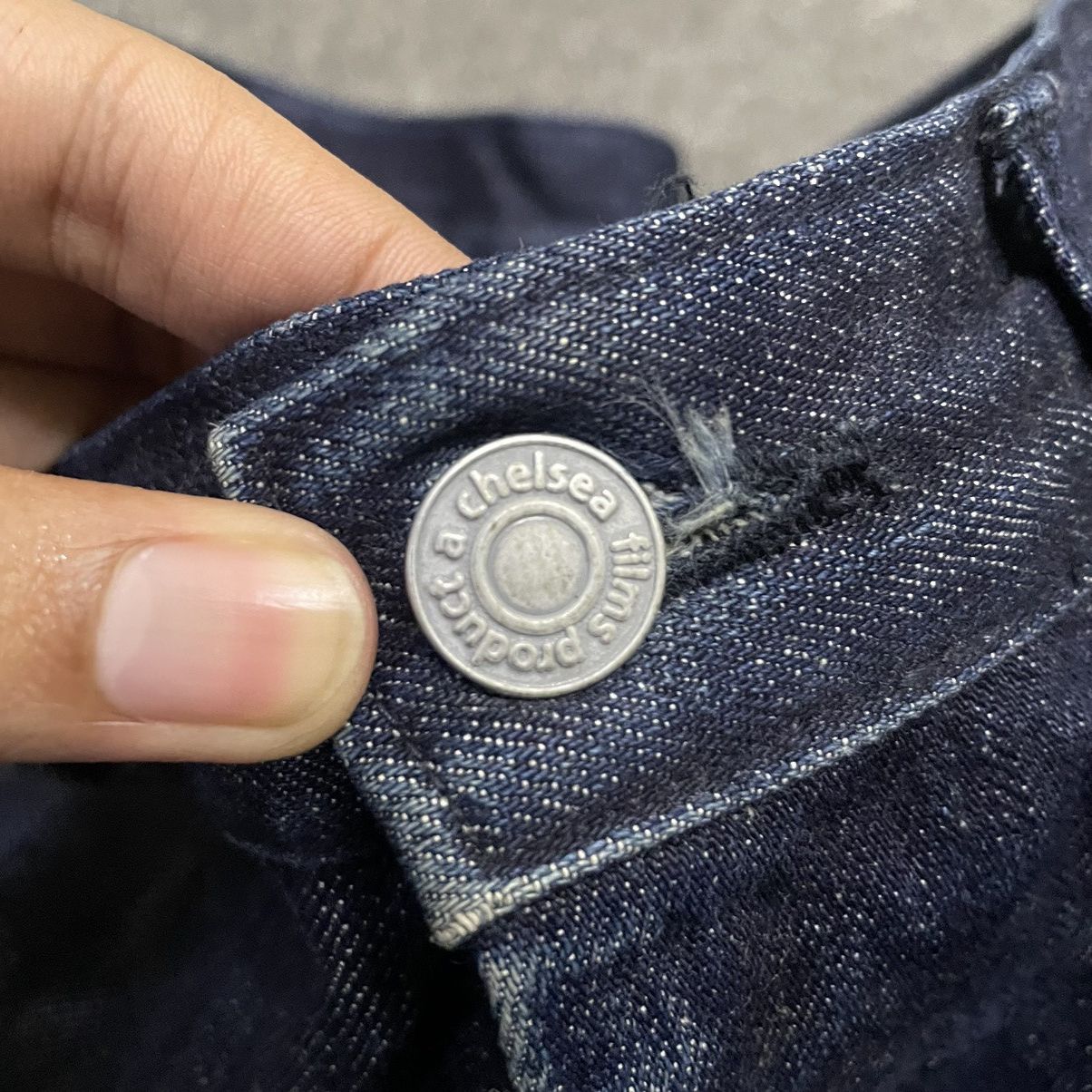 If Six Was Nine × Japanese Brand SINME Wide Leg Baggy Jeans Universal Zipper Made in Japan Size US 29 - 6 Thumbnail