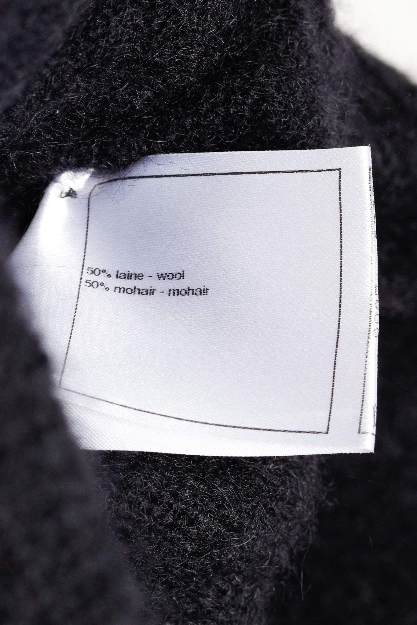 Chanel Chanel 09A Black Wool & Mohair Tiered-Hem Skirt Size 24" / US 00 / IT 34 - 8 Thumbnail