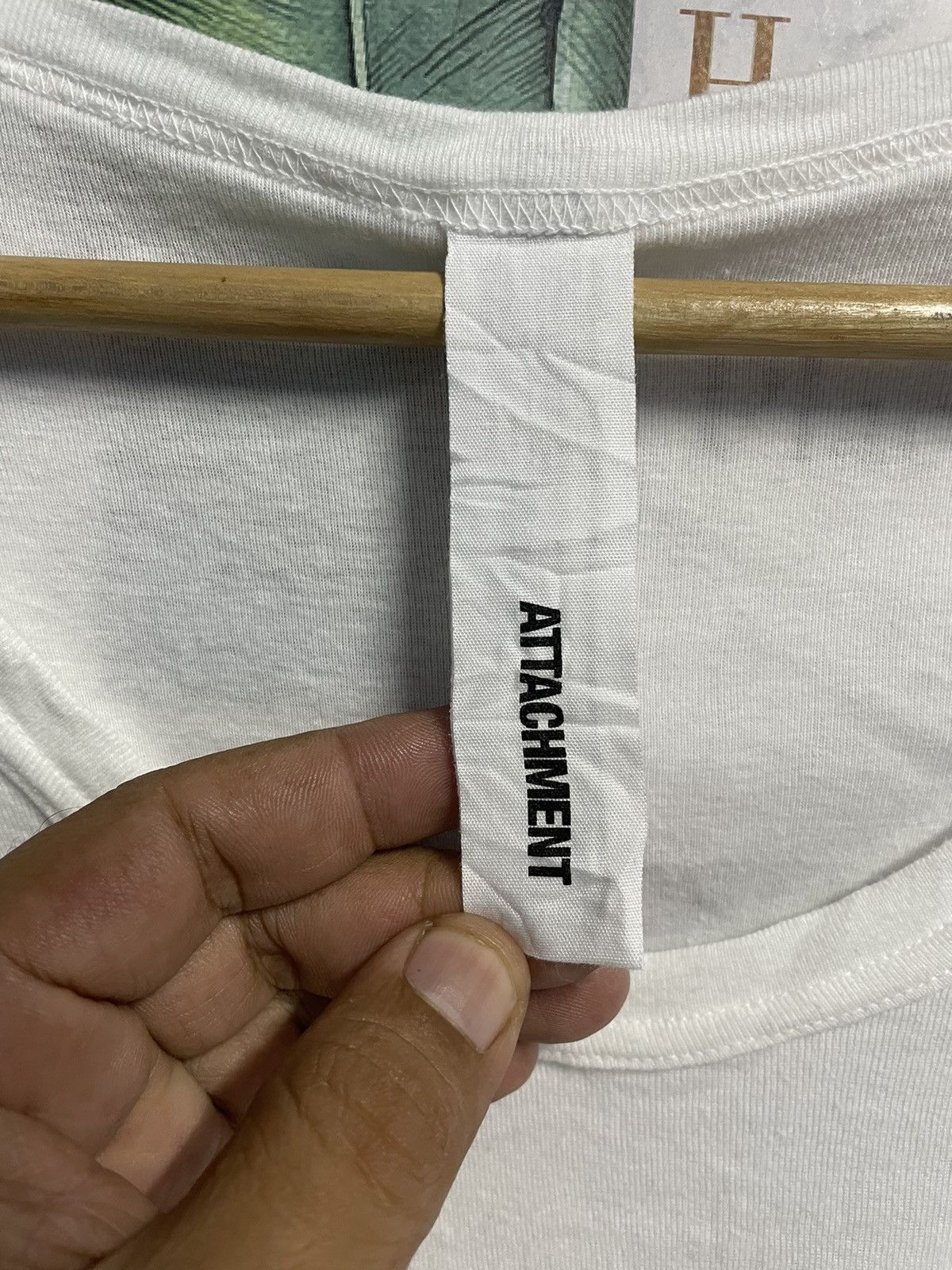 Attachment × Japanese Brand VINTAGE ATTACHMENT WHITE TSHIRT Size M / US 6-8 / IT 42-44 - 3 Thumbnail