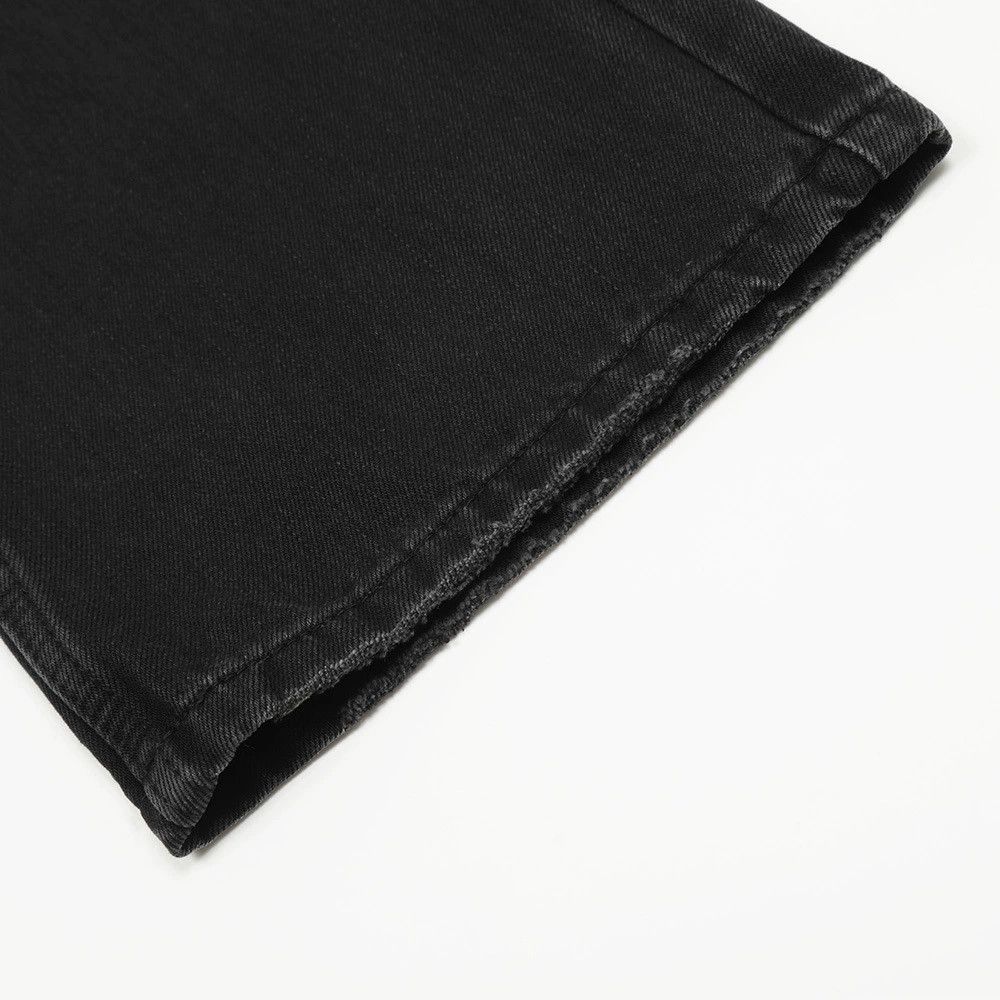Jean Men's loose distressed black straight jeans Size US 32 / EU 48 - 6 Thumbnail
