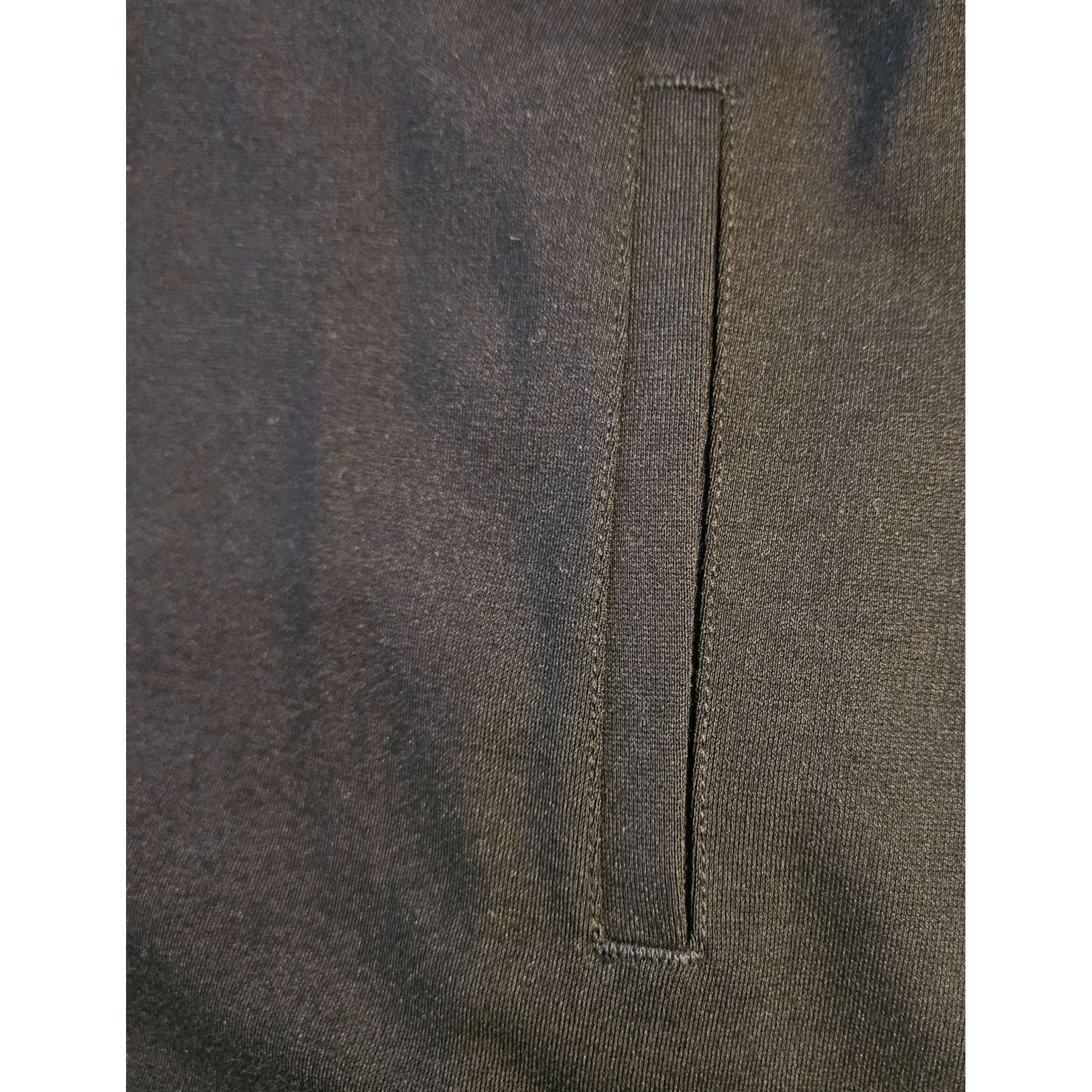 Other CAbi Women Black Faux Leather-Trim Waterfall Jacket M Whimsy Size L / US 10 / IT 46 - 7 Thumbnail