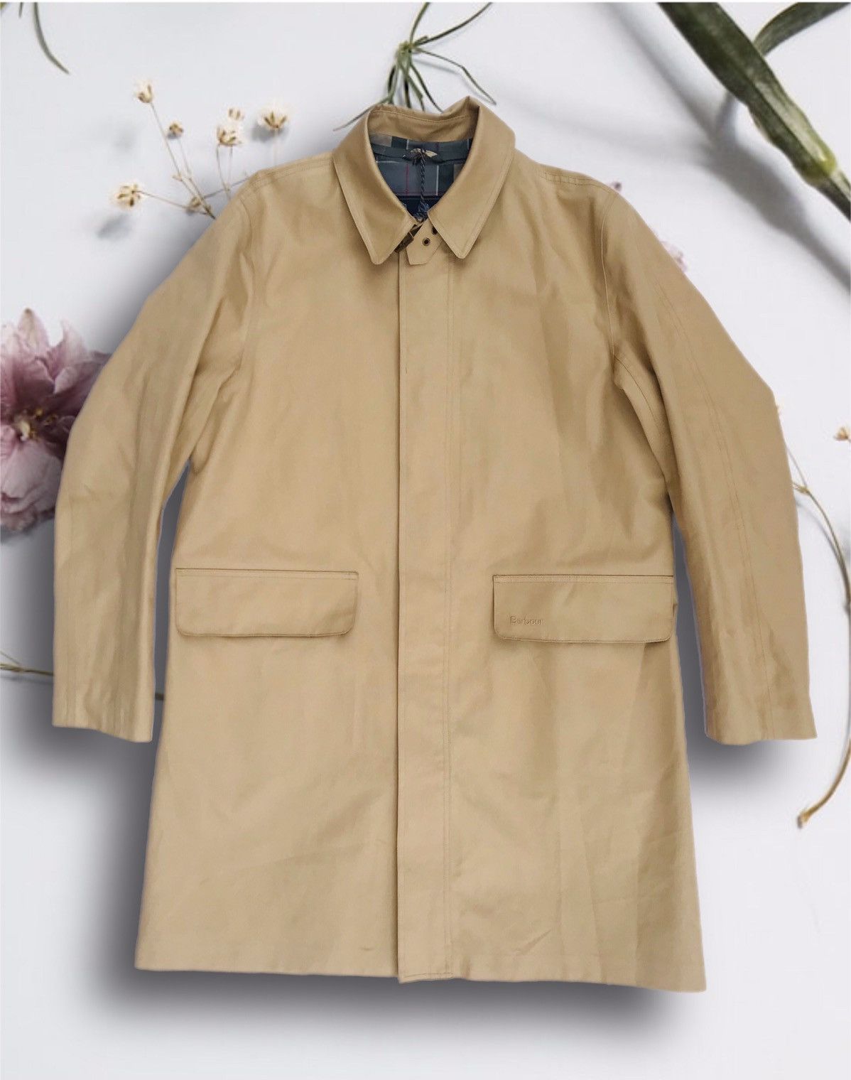 Barbour BARBOUR BENTON JACKET Dress Tartan Trench Coat waterproof Size US L / EU 52-54 / 3 - 2 Thumbnail