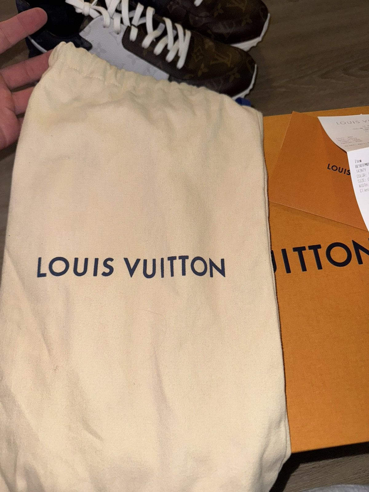 Louis Vuitton LOUIS VUITTON Run Away Sneakers 'Multi-color Logo Monogram' Size US 9 / EU 42 - 12 Thumbnail