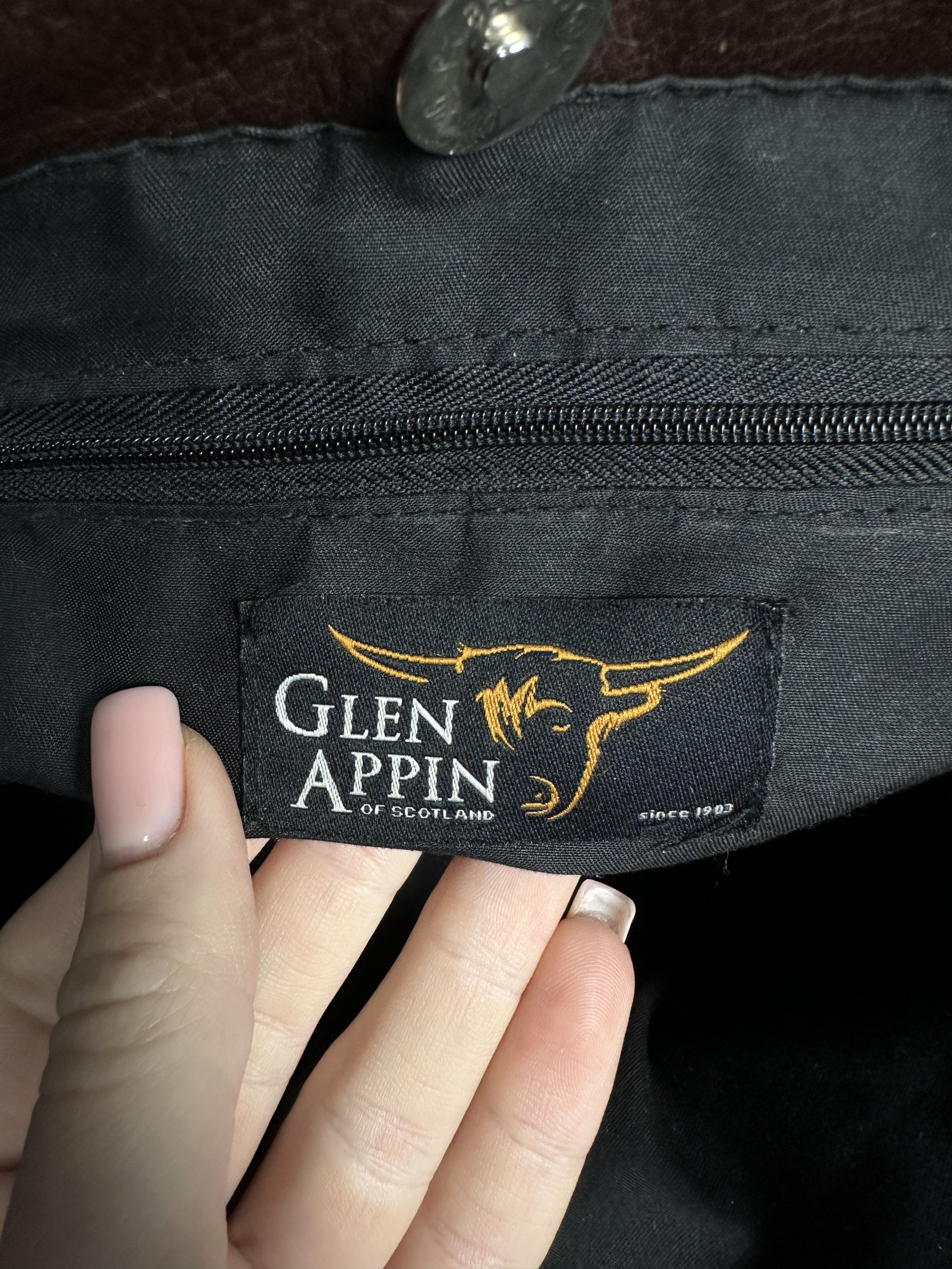 Harris Tweed Harris Tweed Glen Alpin Vintage Wool Handbag Bag Size ONE SIZE - 7 Thumbnail