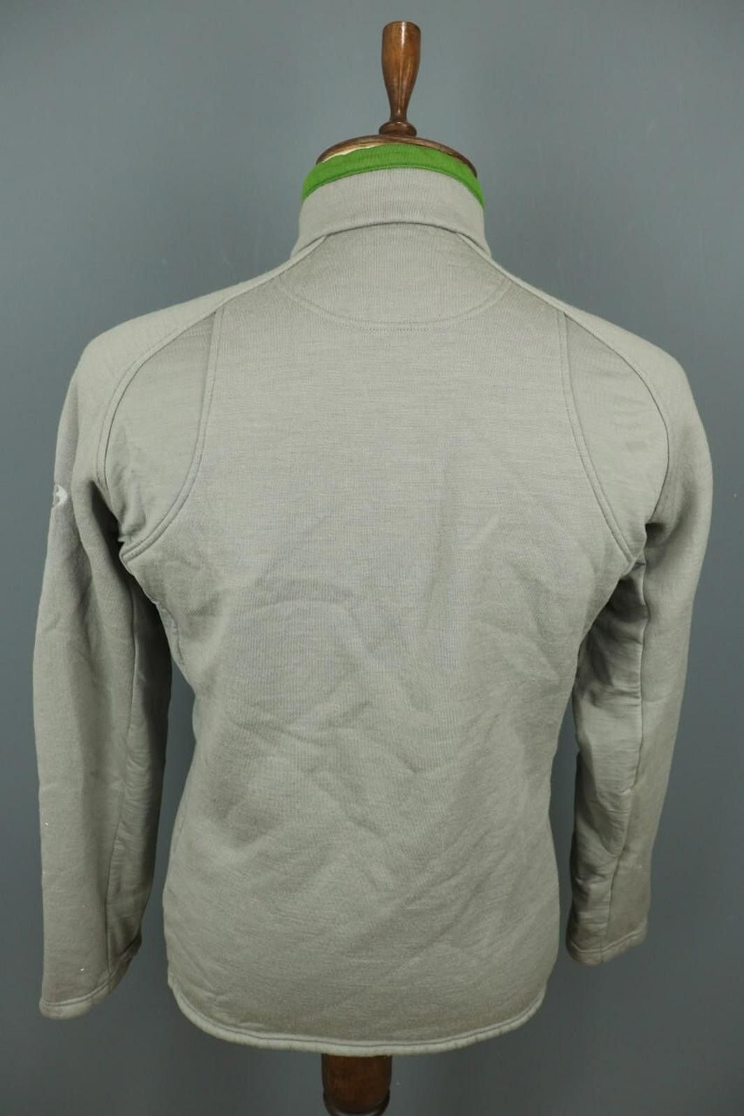Icebreaker Icebreaker Gray Merino Wool Fleece Track Jacket Size M Size US M / EU 48-50 / 2 - 9 Thumbnail
