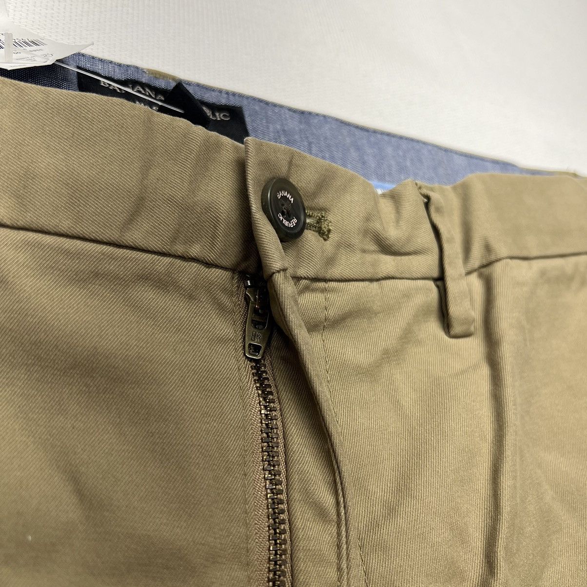 Banana Republic Banana Republic Pants Mason Stretch Chino Khaki Beige Size US 32 / EU 48 - 6 Thumbnail
