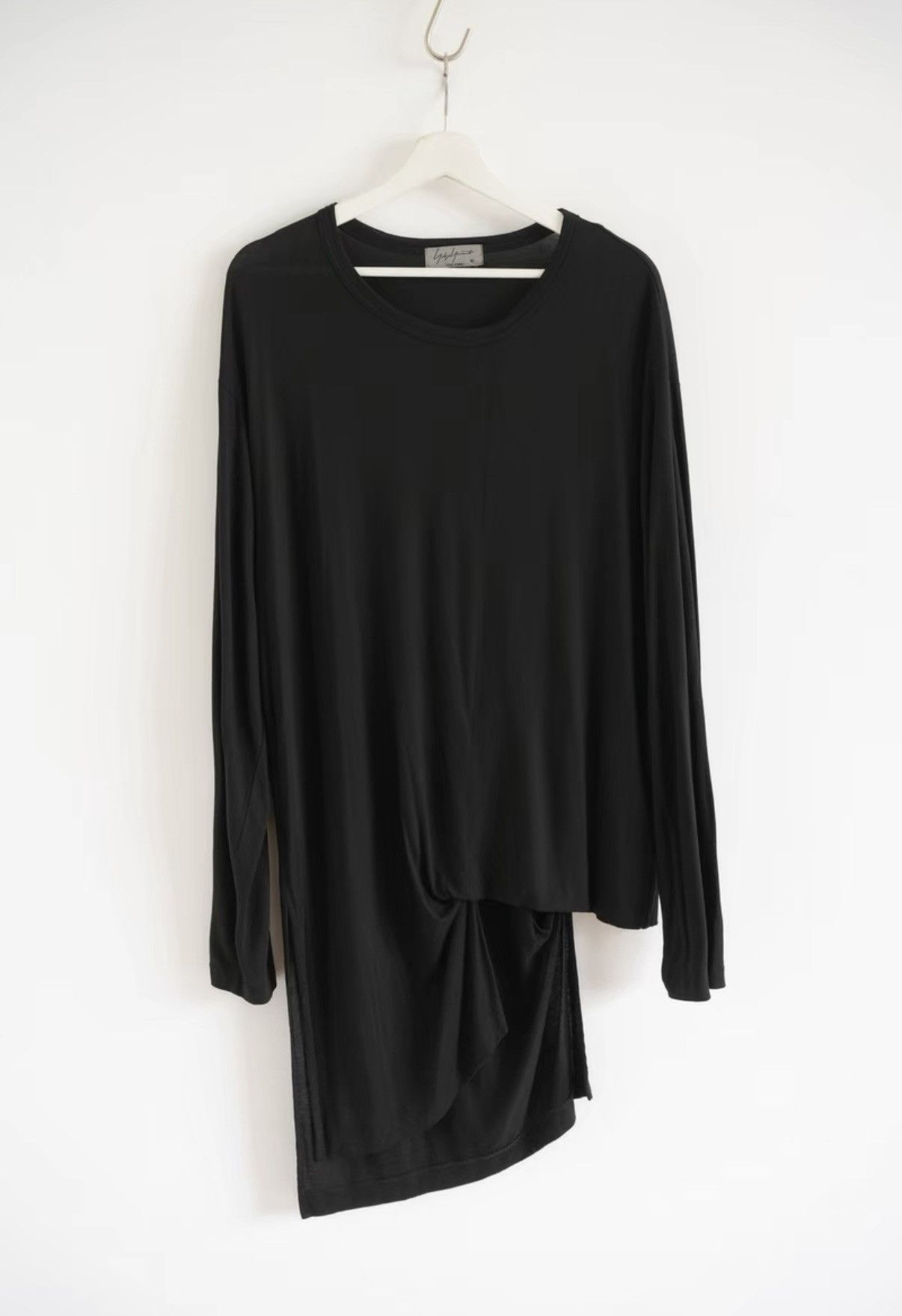 Yohji Yamamoto Yohji Yamamoto 17AW Double-layer Spiral Long-sleeve T-shirt Size US M / EU 48-50 / 2 - 1 Thumbnail